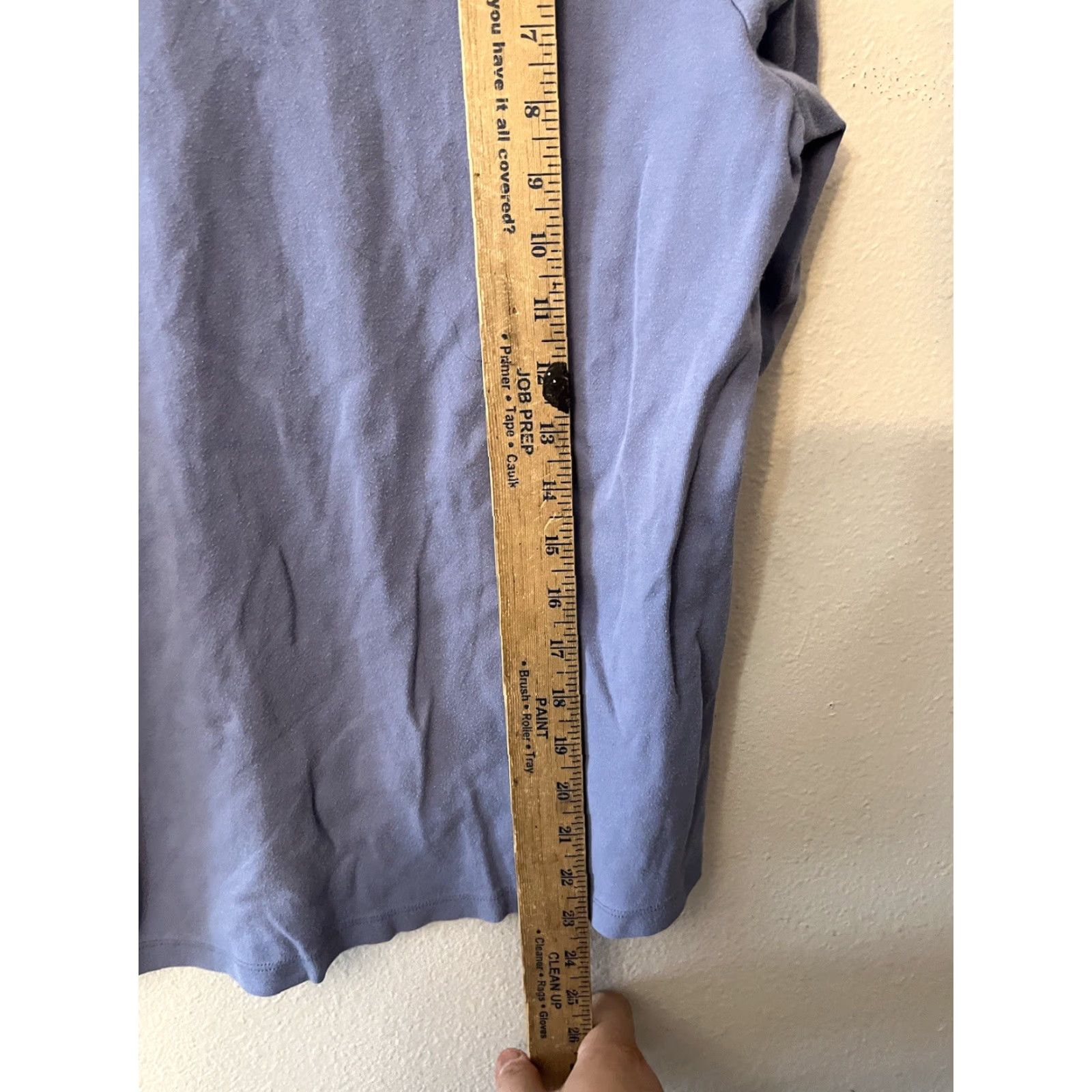 Orvis Orvis Shirt Women's S Pima Cotton V Neck 3/4 Sleeve Blue Pullover Casual Top Size S / US 4 / IT 40 - 4 Thumbnail