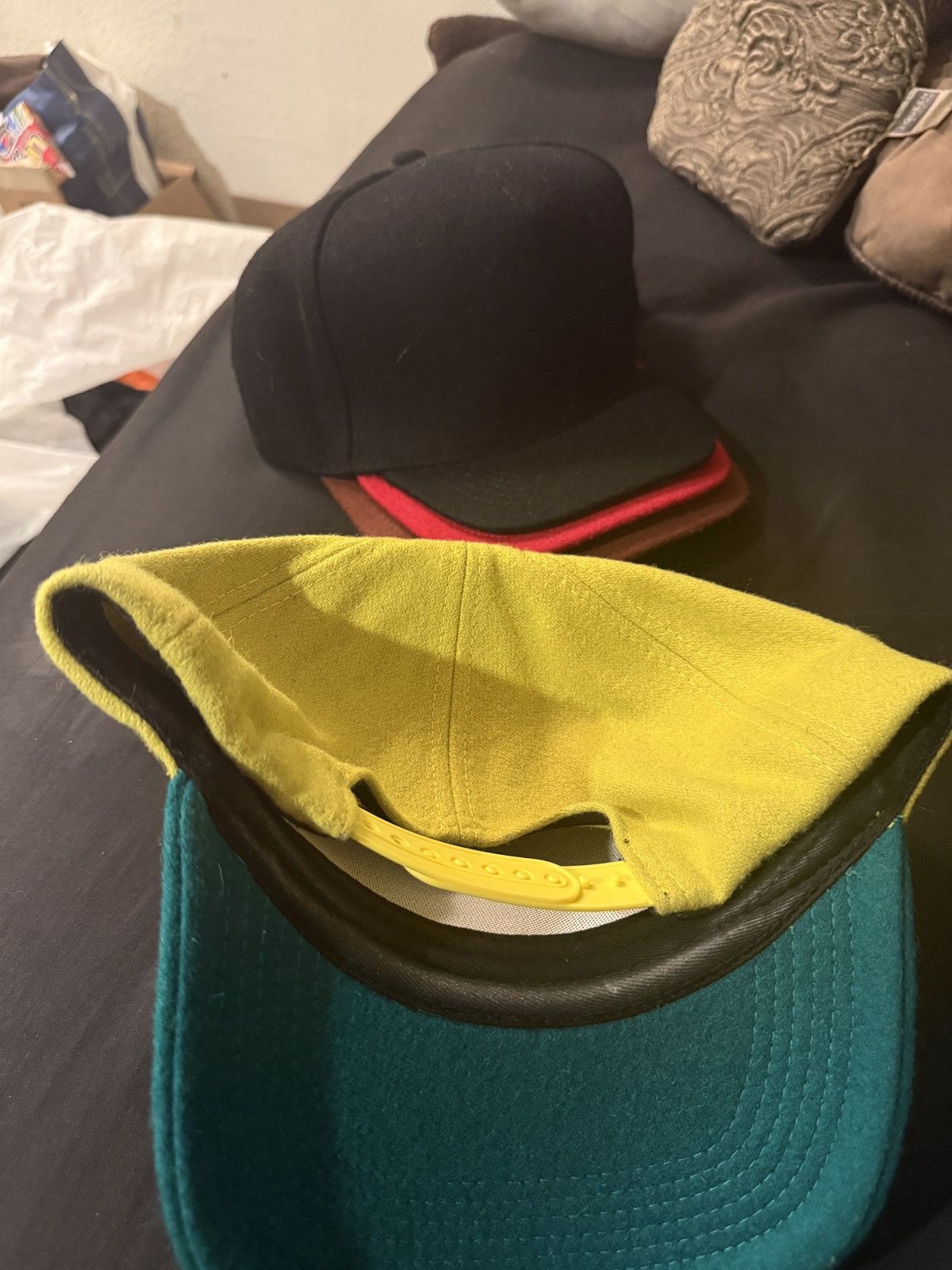 Aris Tatalovich Aris Tatalovich Triple brim layer hat Size ONE SIZE - 4 Thumbnail