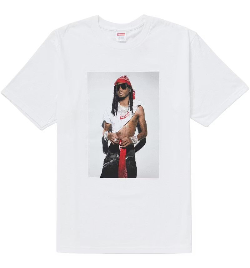 Supreme SUPREME PLAYBOI CARTI TEE WHITE M Size US M / EU 48-50 / 2 - 1 Thumbnail