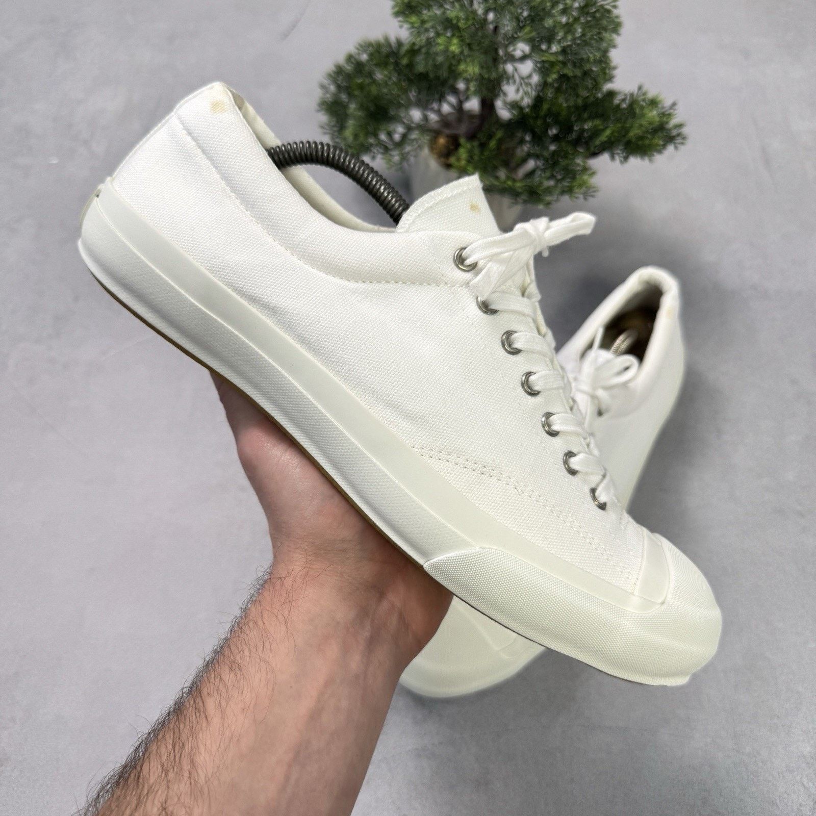 Moonstar Moonstar Made In Kurume Low Top Sneakers Size US 10 White Size US 10 / EU 43 - 1 Thumbnail