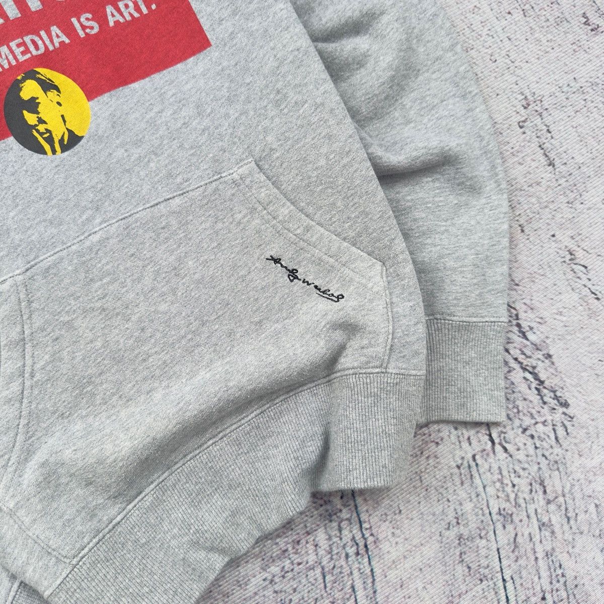 Andy Warhol UNIQLO X ANDY WARHOL BIG LOGO HOODIE Size US S / EU 44-46 / 1 - 3 Thumbnail