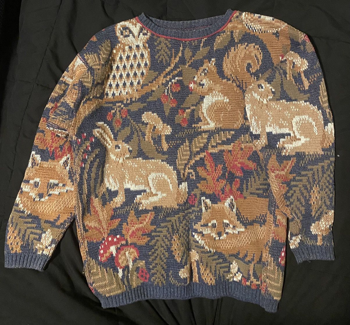 Vintage Reversible sweater Size ONE SIZE - 4 Thumbnail
