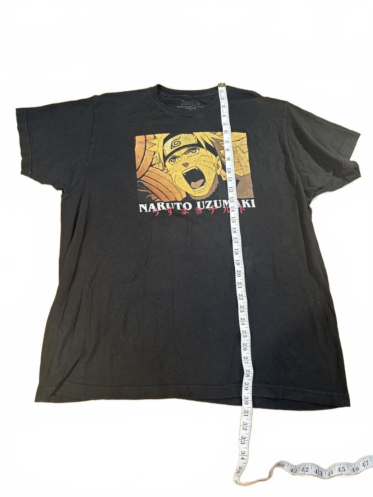 Other Men's XL Naruto Uzumaki x Shippuden Anime Tee Size US XL / EU 56 / 4 - 4 Thumbnail