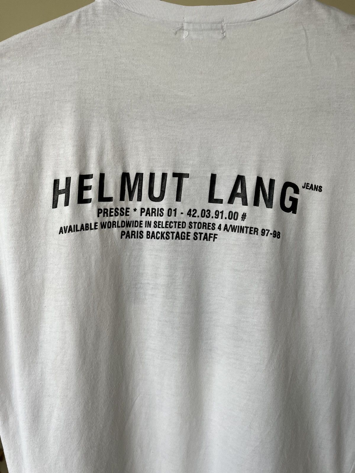 Helmut Lang Rare 💥 Vintage Helmut Lang ➕ A/W 97-98 Size M / US 6-8 / IT 42-44 - 3 Thumbnail