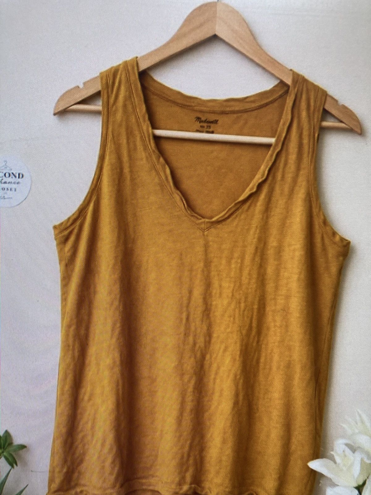 Zara Orange tank top used Size S / US 4 / IT 40 - 1 Preview