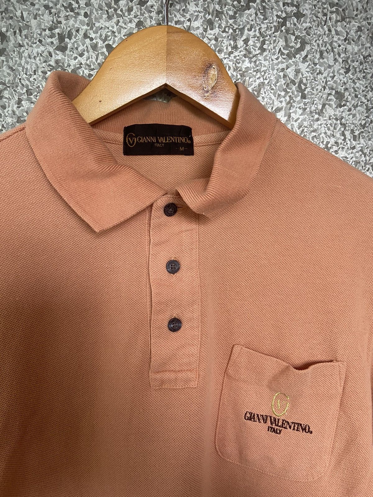 Gianni Valentino 🔥 Vintage Gianni Valentino polo long sleeve Size US M / EU 48-50 / 2 - 3 Thumbnail