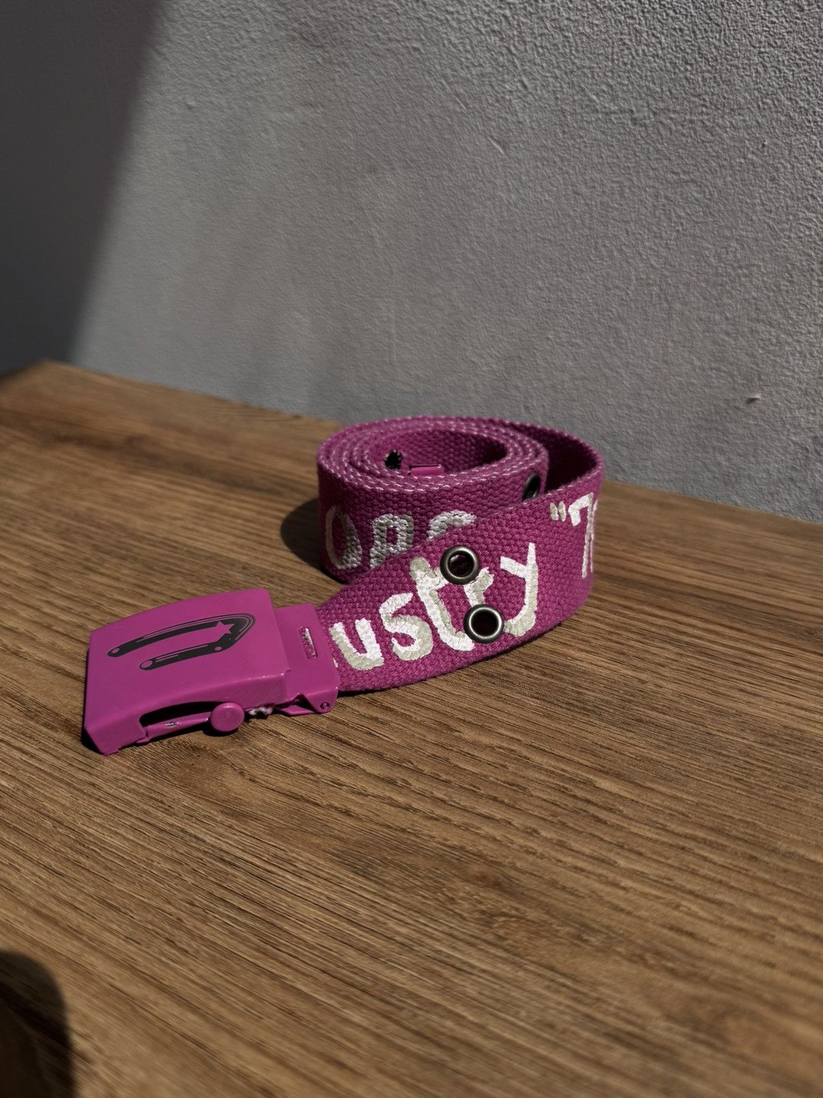 Diesel Diesel Industry 78 Pink Belt 100cm One Size Unisex Men Women Size ONE SIZE - 2 Thumbnail