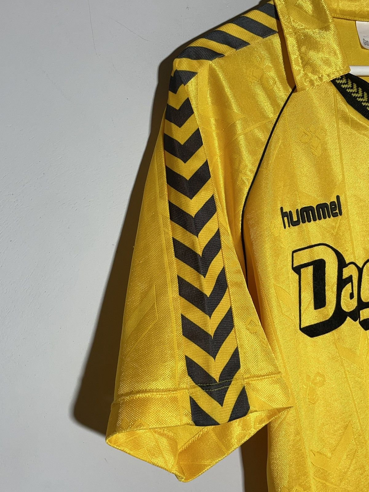 Hummel × Vintage Hummel Vintage 80-90’s Rare Football Shirt Soccer Jersey Size US XL / EU 56 / 4 - 3 Thumbnail
