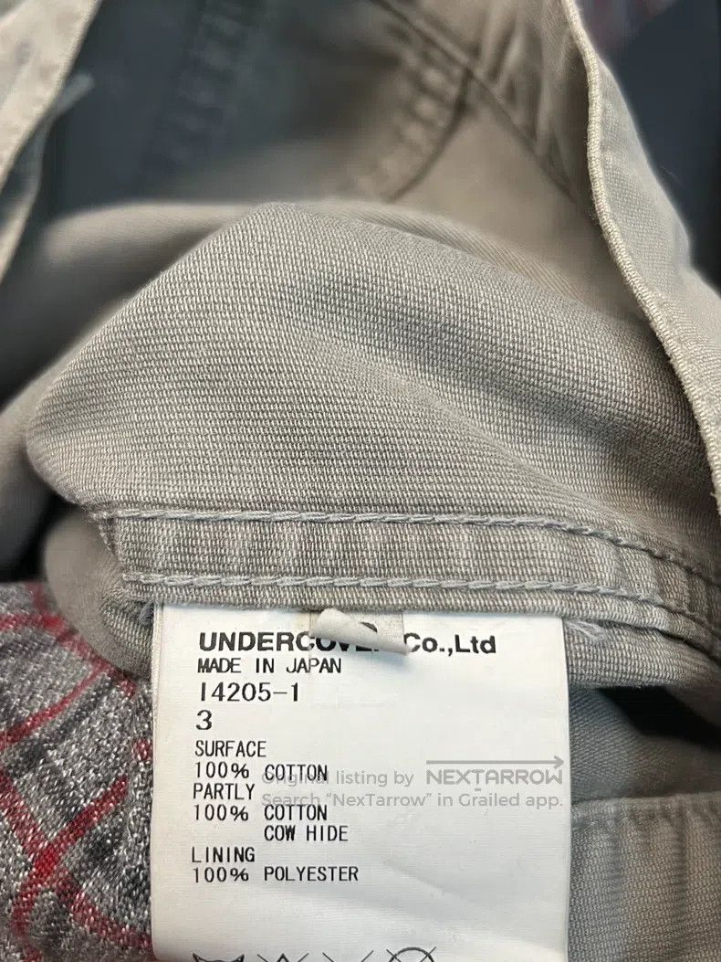 Undercover Undercover Denim destroyed patchwork leather sleeve hooded Size US L / EU 52-54 / 3 - 6 Thumbnail