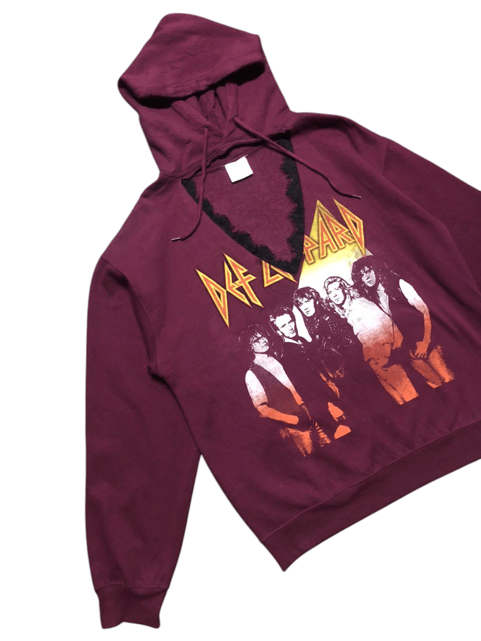 Band Tees × Def Leppard Def Leppard Line Up Hoodie FullOver Custom Size L / US 10 / IT 46 - 4 Thumbnail