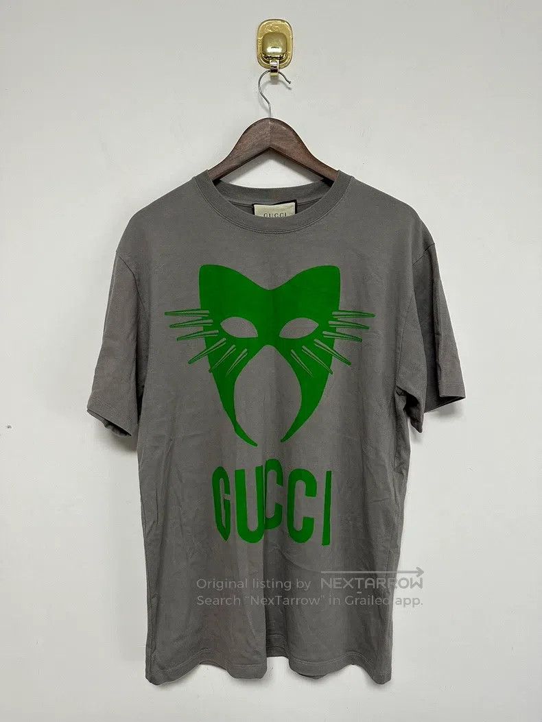 Gucci Gucci Mask with fur print short sleeves Size US M / EU 48-50 / 2 - 1 Thumbnail