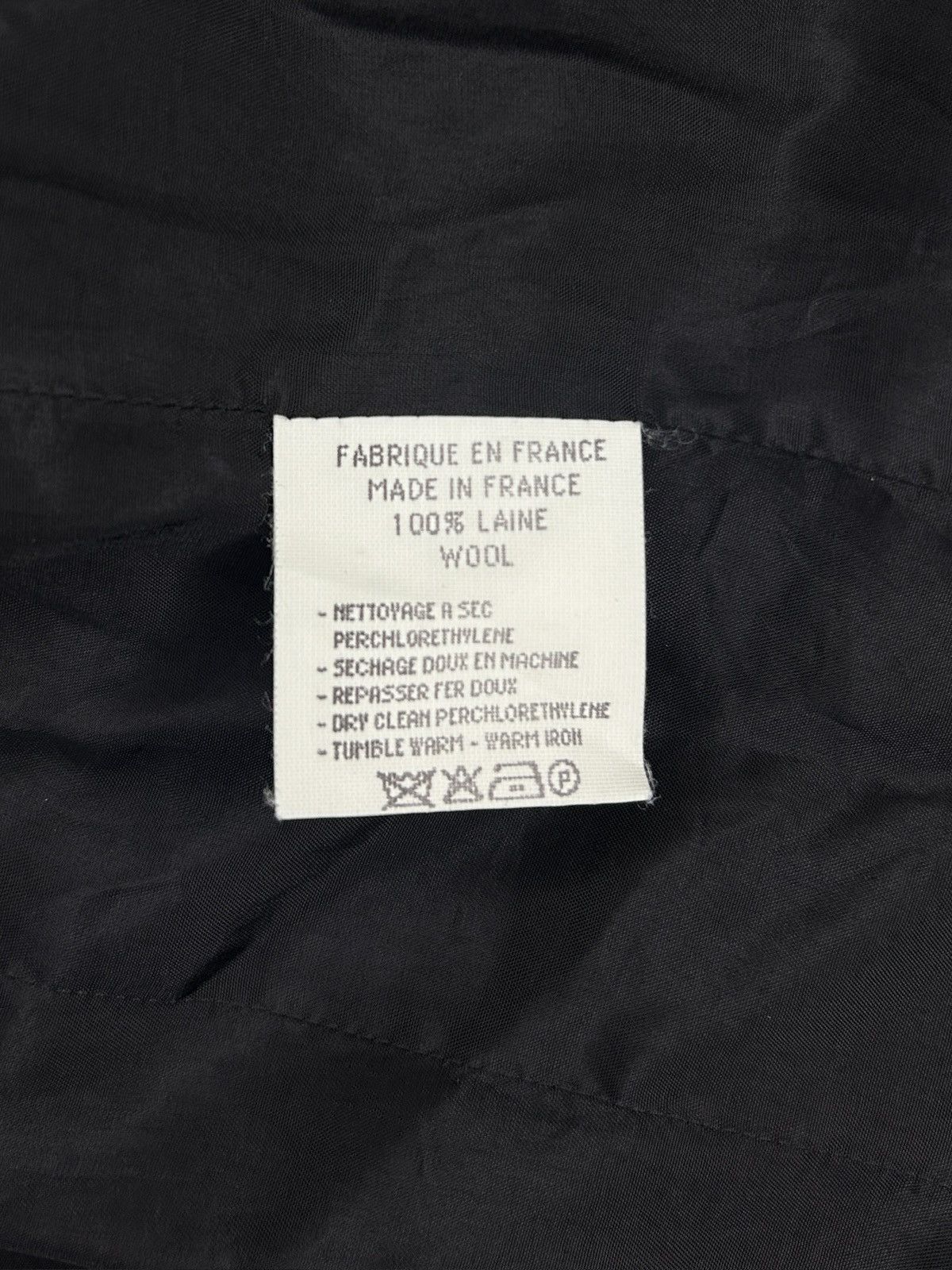 Yohji Yamamoto 90s Four Femme Slit Back Jacket Size S / US 4 / IT 40 - 10 Thumbnail