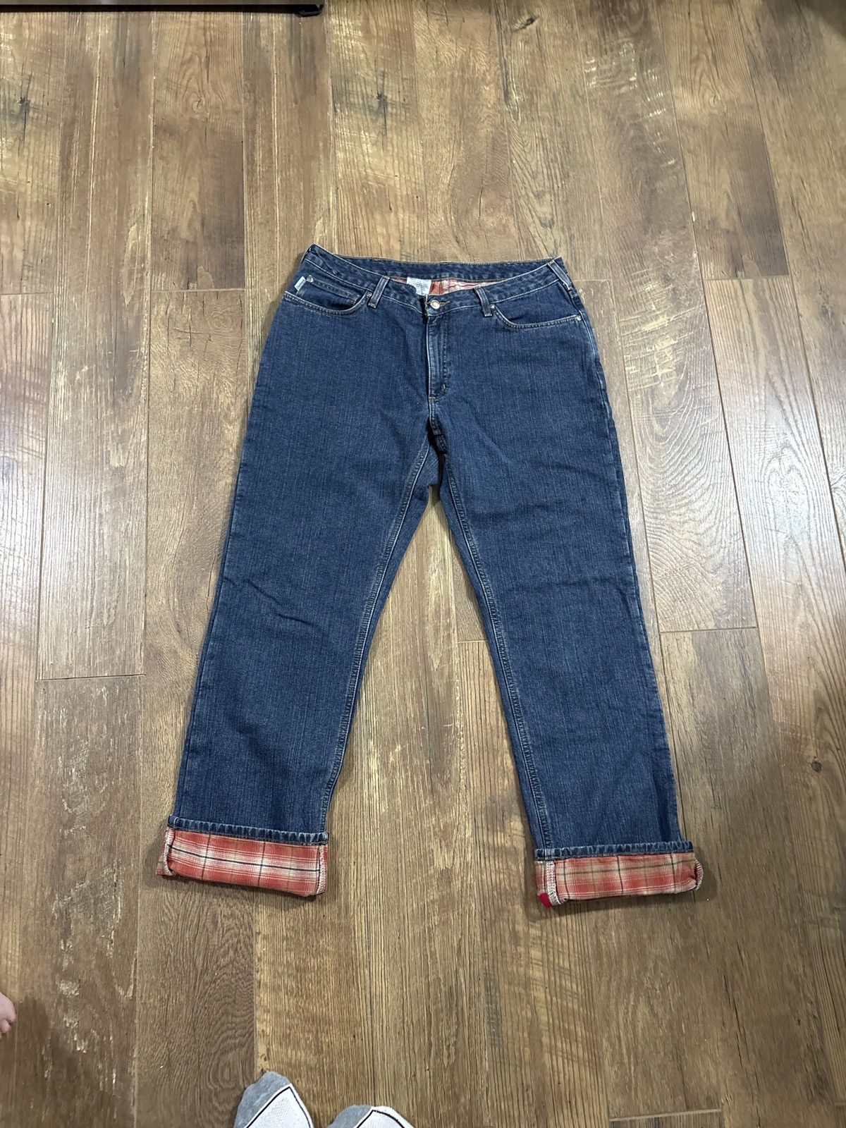 Carhartt Carhartt WB022 ADT Flannel Lined Jeans Size US 34 / EU 50 - 1 Thumbnail