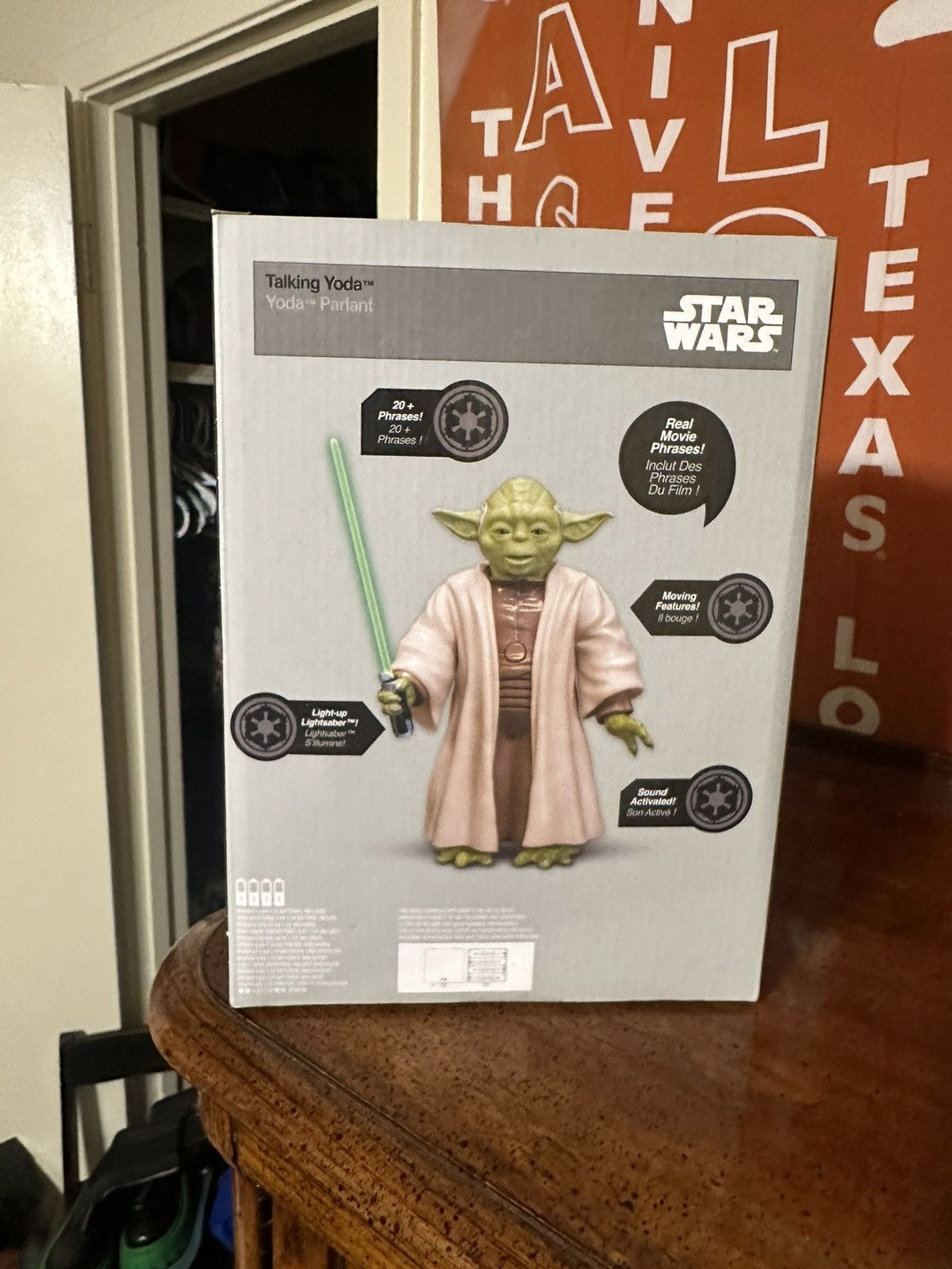 Disney × Vintage Disney Star Wars Yoda with Lightsaber Talking Action Figure Size ONE SIZE - 3 Thumbnail