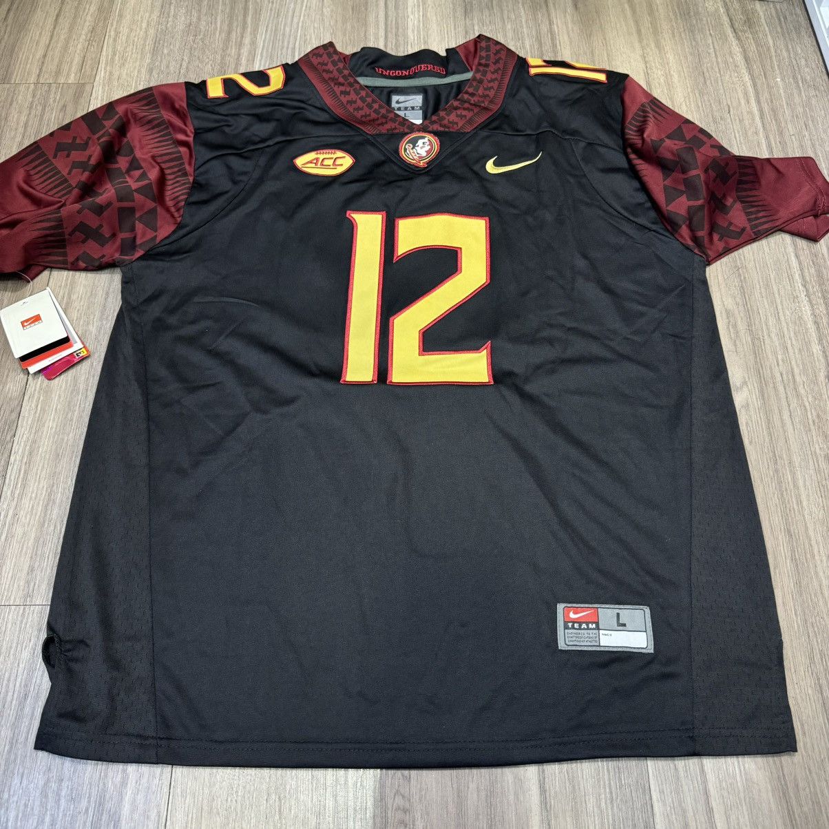 Nike Nike Florida State Seminoles Football signed Jersey (COA) Size US L / EU 52-54 / 3 - 1 Thumbnail