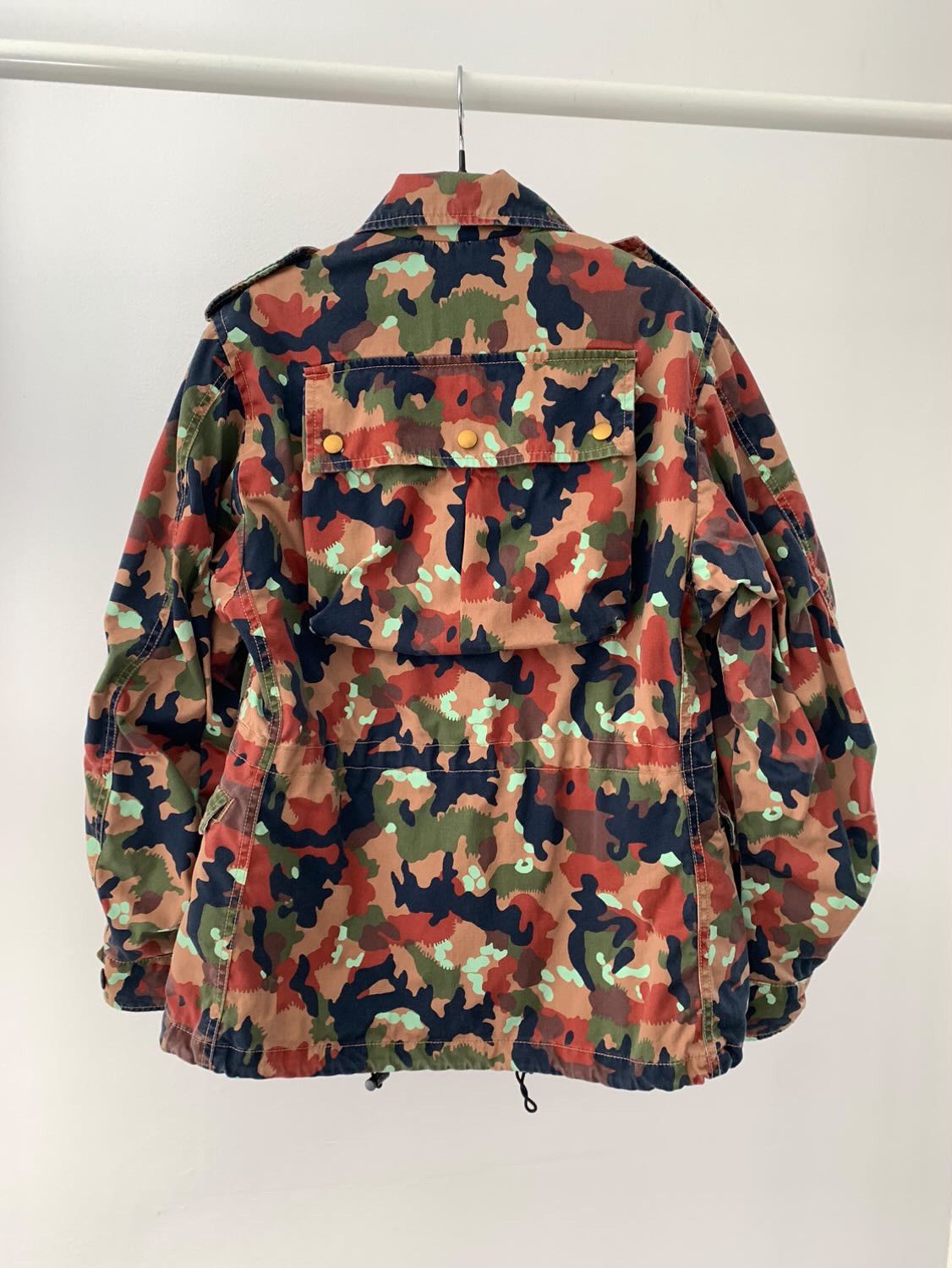 Diesel Diesel Camouflage G-CLAUDIA-CMF Utility Military Jacket Size XS / US 0-2 / IT 36-38 - 9 Thumbnail