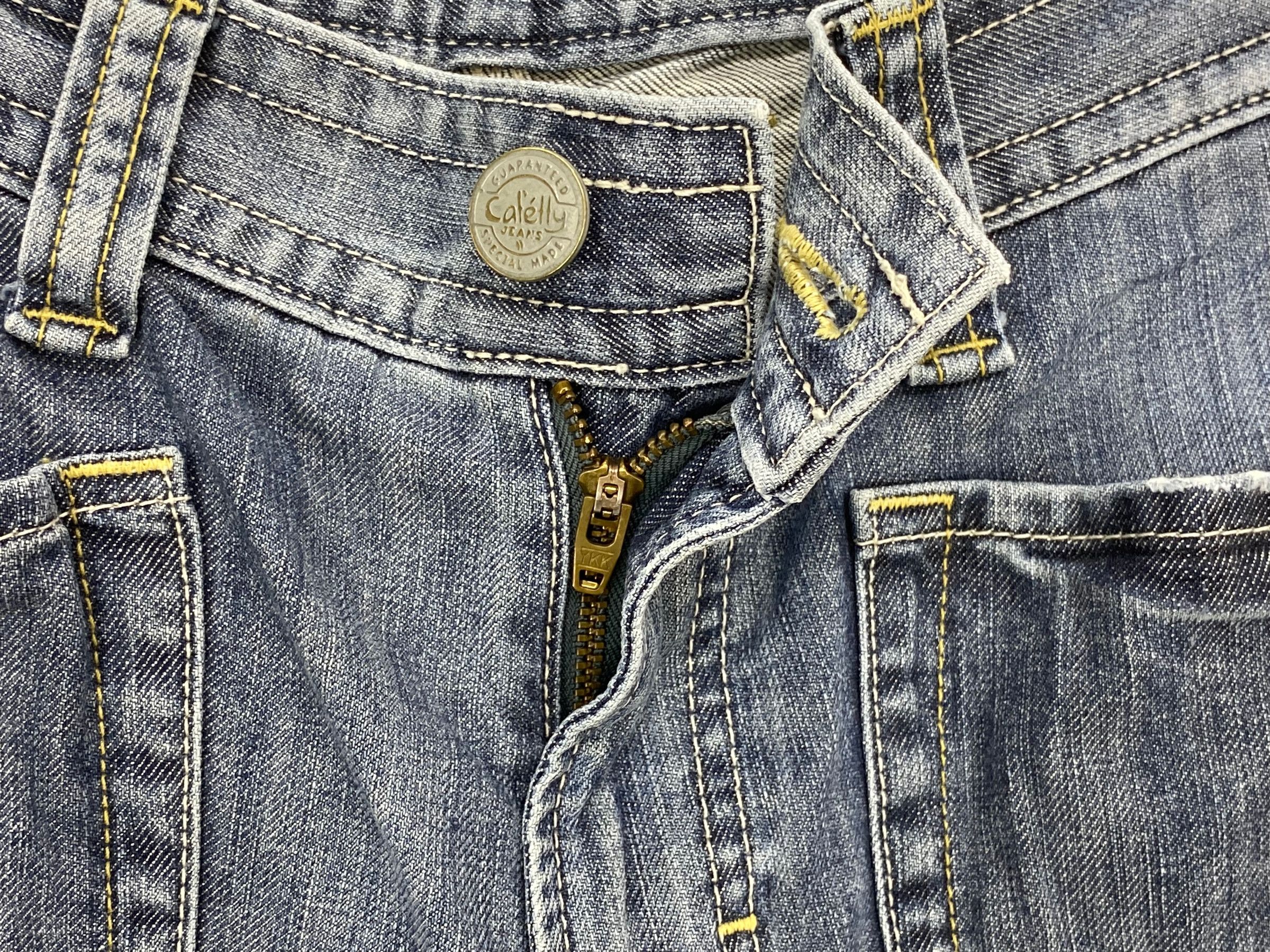 Other Cafetty Jeans Distressed Jeans Patchwork Jeans Size US 31 - 10 Thumbnail