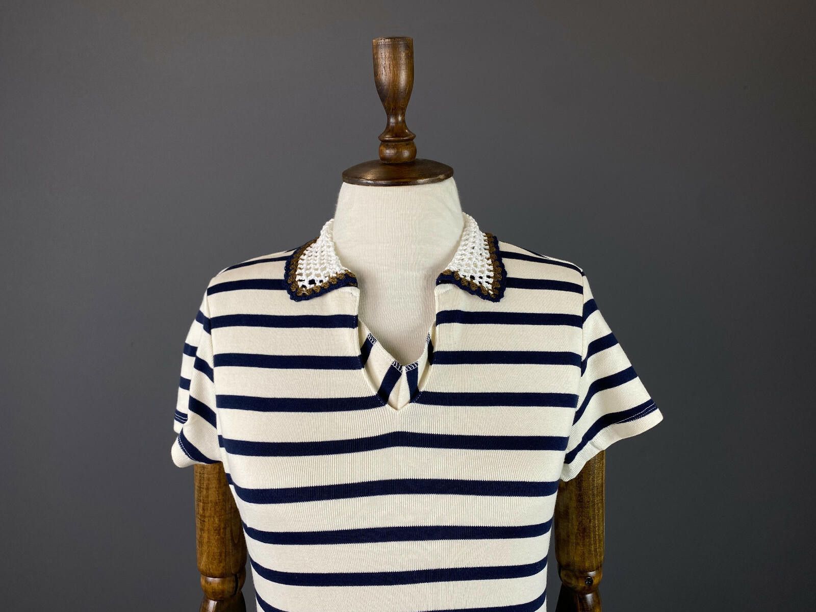 Desigual Desigual White Stripe Bodycon A-Line Dress Size S Size S / US 4 / IT 40 - 2 Thumbnail