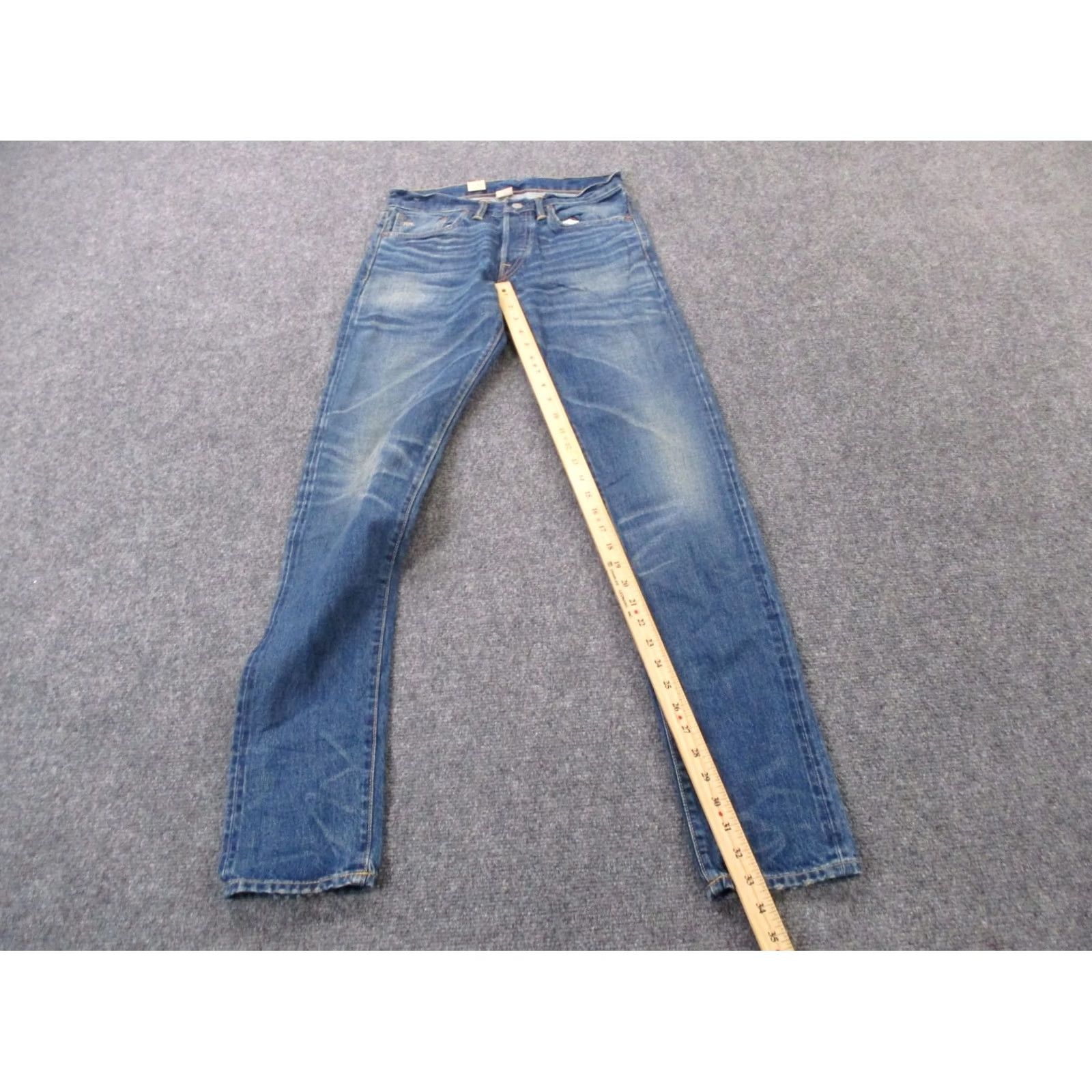 Vintage RRL Jeans Men 28 X 32 Denim Slim Fit Japan Selvedge NEW Category: Jeans, Regular Fit, Blue, Cotton, Denim, 28x32, JSBRL, Mens Size US 28 / EU 44 - 3 Thumbnail
