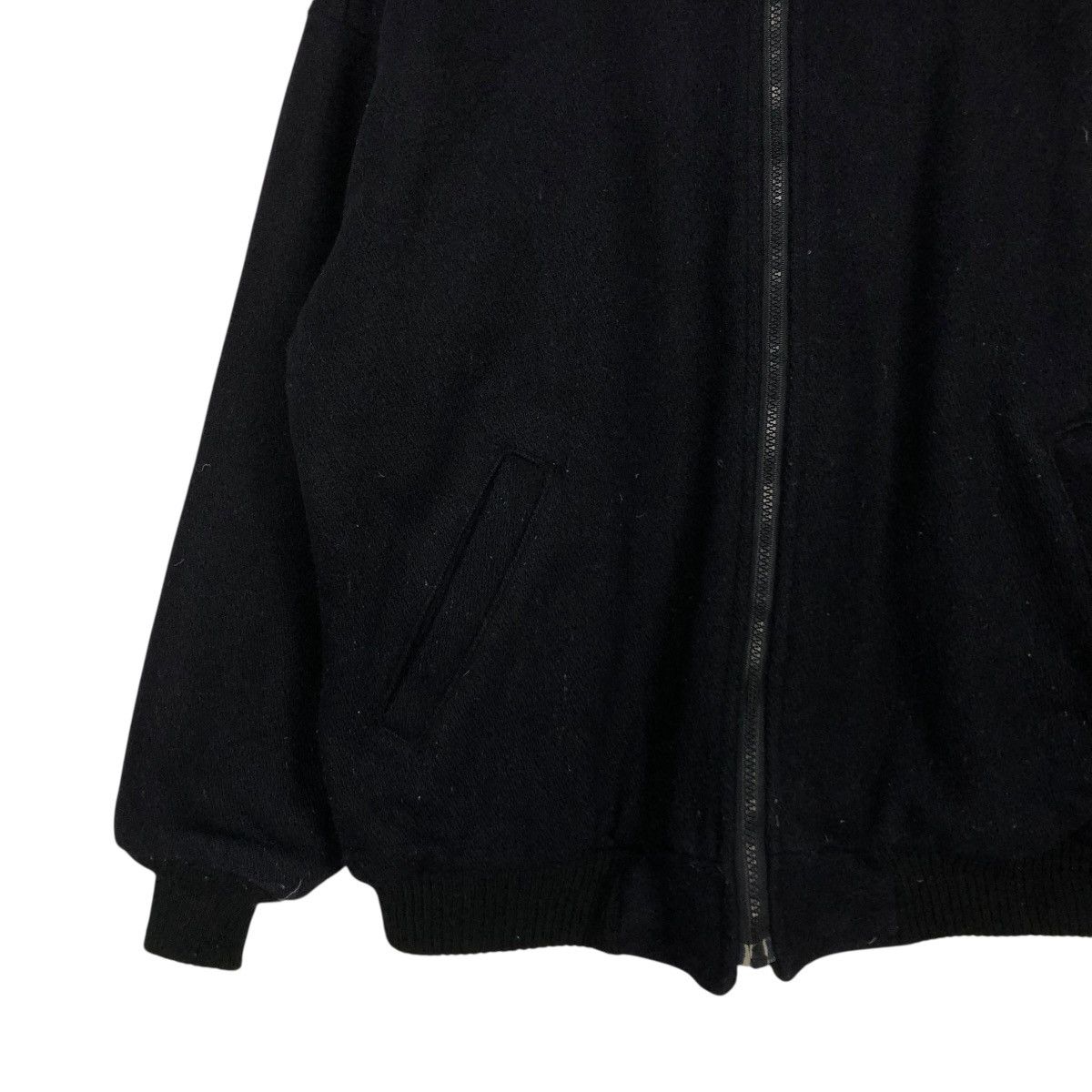 Vintage 🔥VINTAGE REVERSIBLE WOOL BOMBER JACKET MELTON ISSEY MIYAKE Size US M / EU 48-50 / 2 - 6 Thumbnail