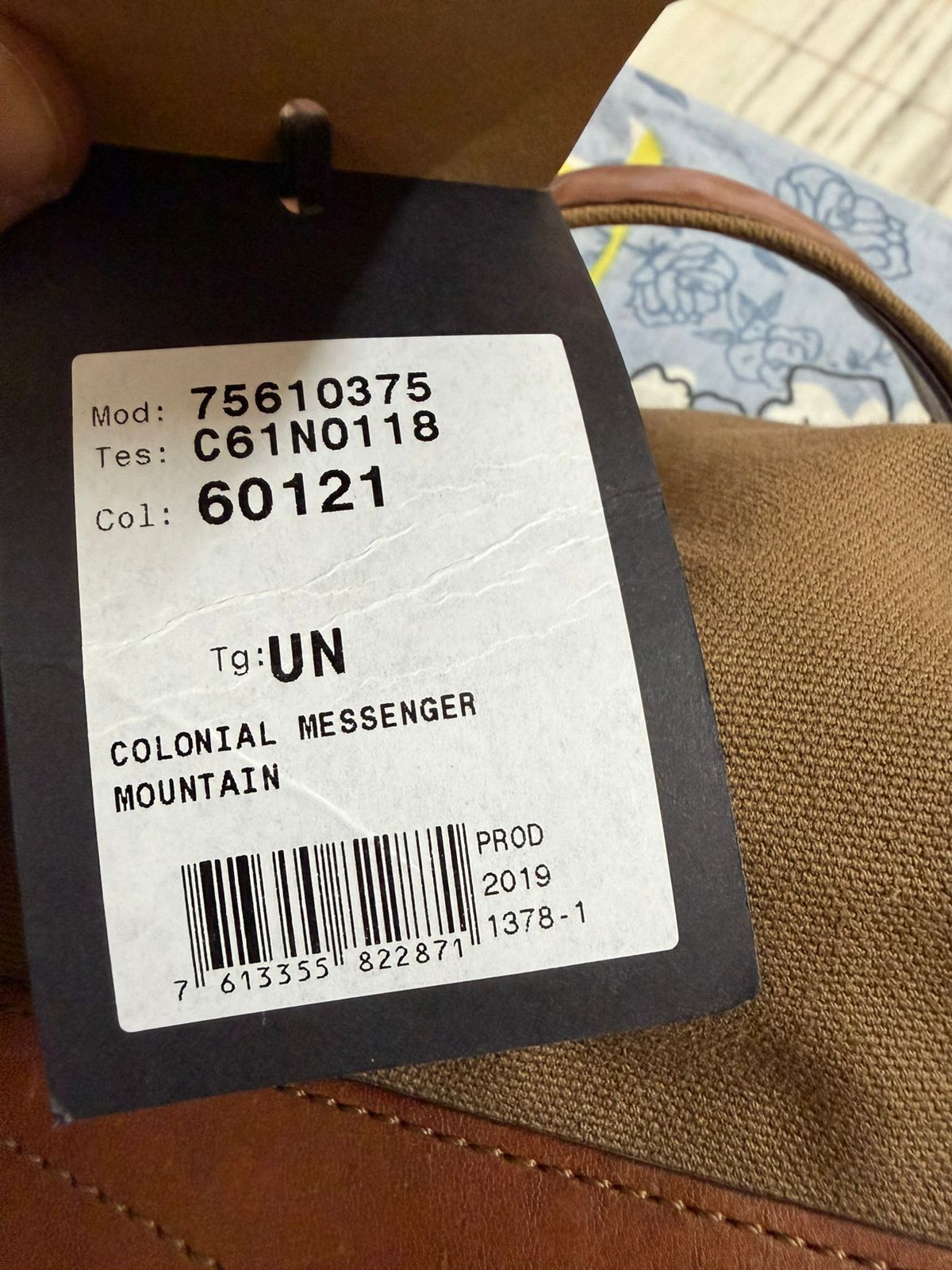 Belstaff BELSTAFF COLONIAL MESSENGER BAG-Mountain Brown Size ONE SIZE - 7 Thumbnail
