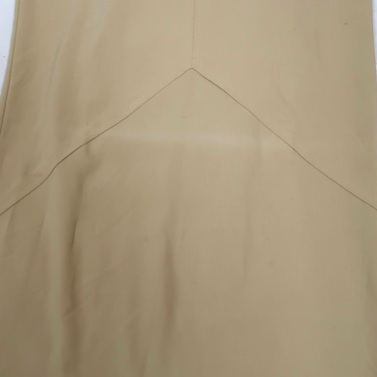 Vintage VINTAGE Spring Street Tan A-Line Maxi Skirt 90s Bohemian Womens Regular Size 7 Long High Rise Flat Measurements 34.5 In. Size 28" / US 6 / IT 42 - 5 Thumbnail