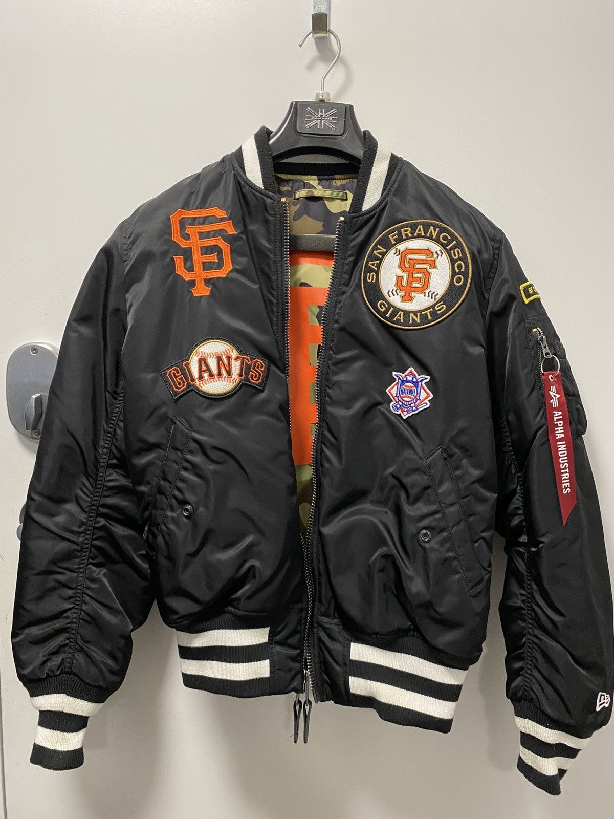 BAIT×MARVEL×ALPHA INDUSTRIES コラボ MA-1 VENOM REVERSIBLE