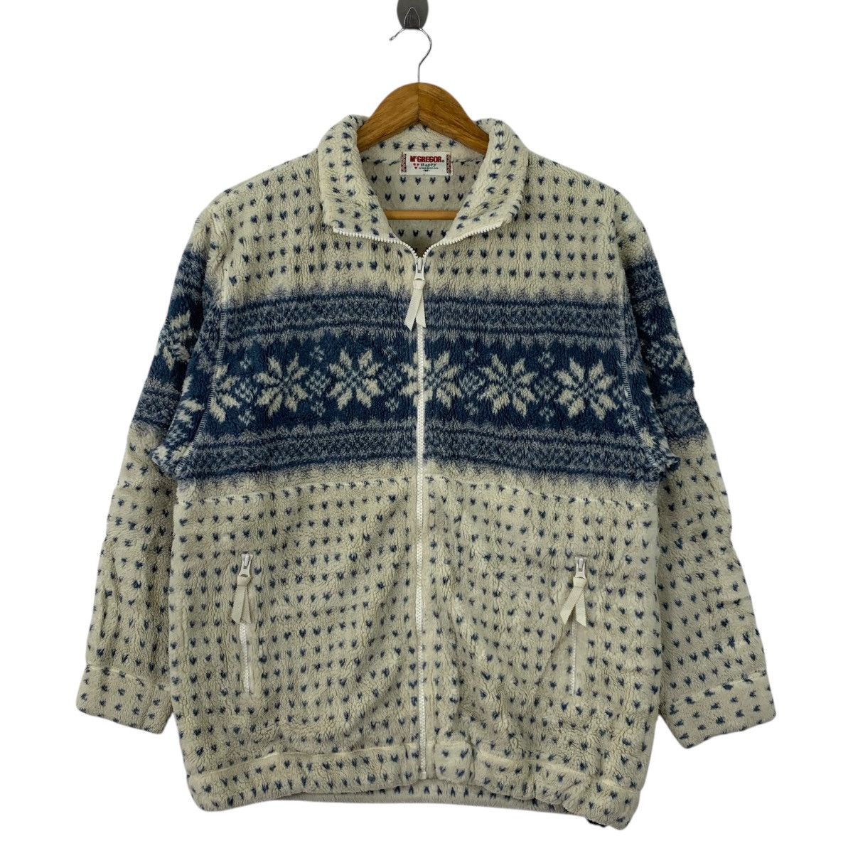 Vintage McGREGOR Casualwear American Fleece Sweater Jacket