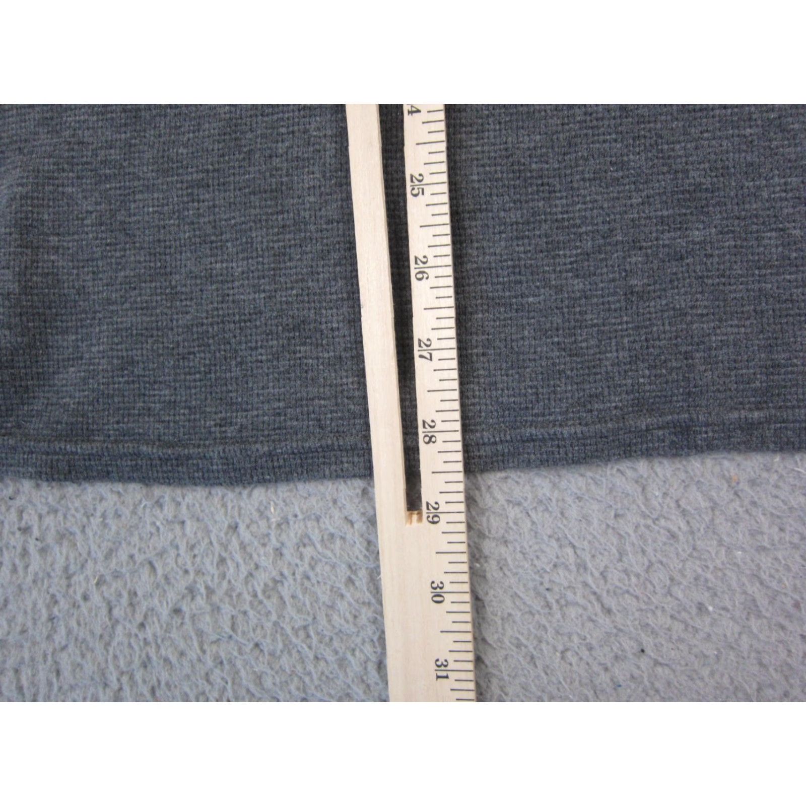 Polo Ralph Lauren Polo Ralph Lauren Shirt Mens XL Gray Long Sleeve Thermal Waffle Knit Logo 90s Classic Outdoor Retro All Seasons Easy Care Size US XL / EU 56 / 4 - 7 Thumbnail