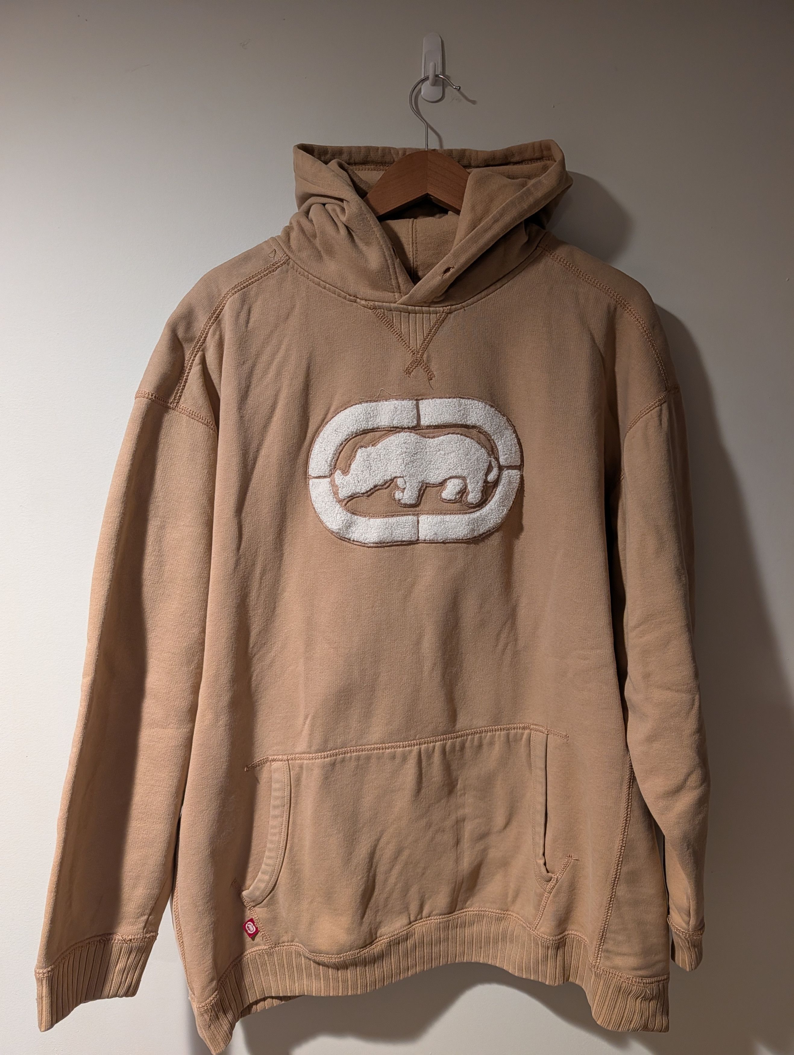 Ecko Unltd. VTG Ecko Unltd Hoodie Big Logo Embroidered Rhino Hip Hop Y2K Size US XXL / EU 58 / 5 - 1 Thumbnail