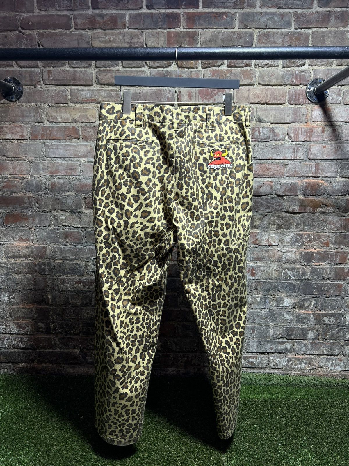 Supreme Supreme Cheetah Chino Pants Size US 34 / EU 50 - 2 Thumbnail