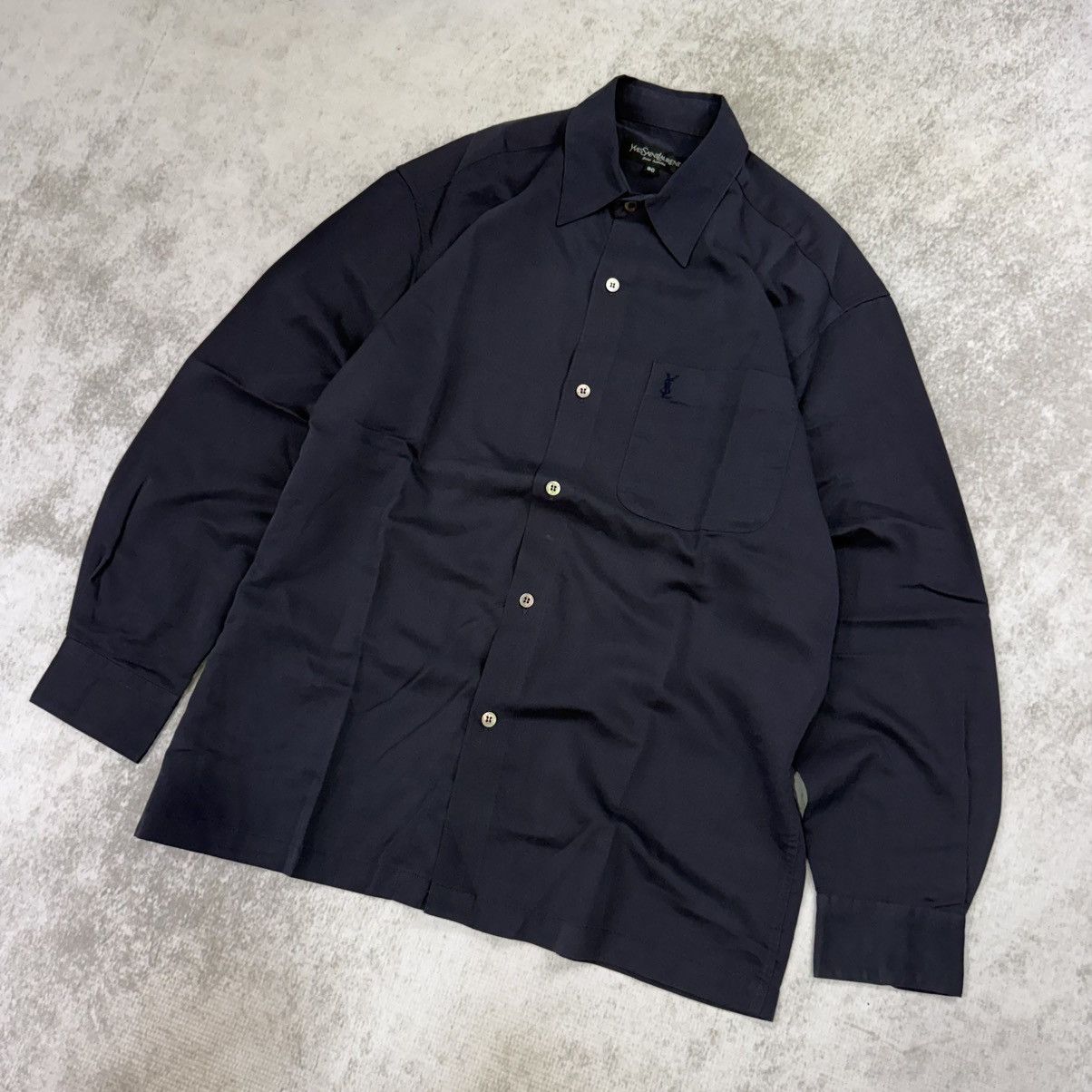 Yves Saint Laurent YvesSaintLaurent pour homme longshirt Size US M / EU 48-50 / 2 - 2 Thumbnail