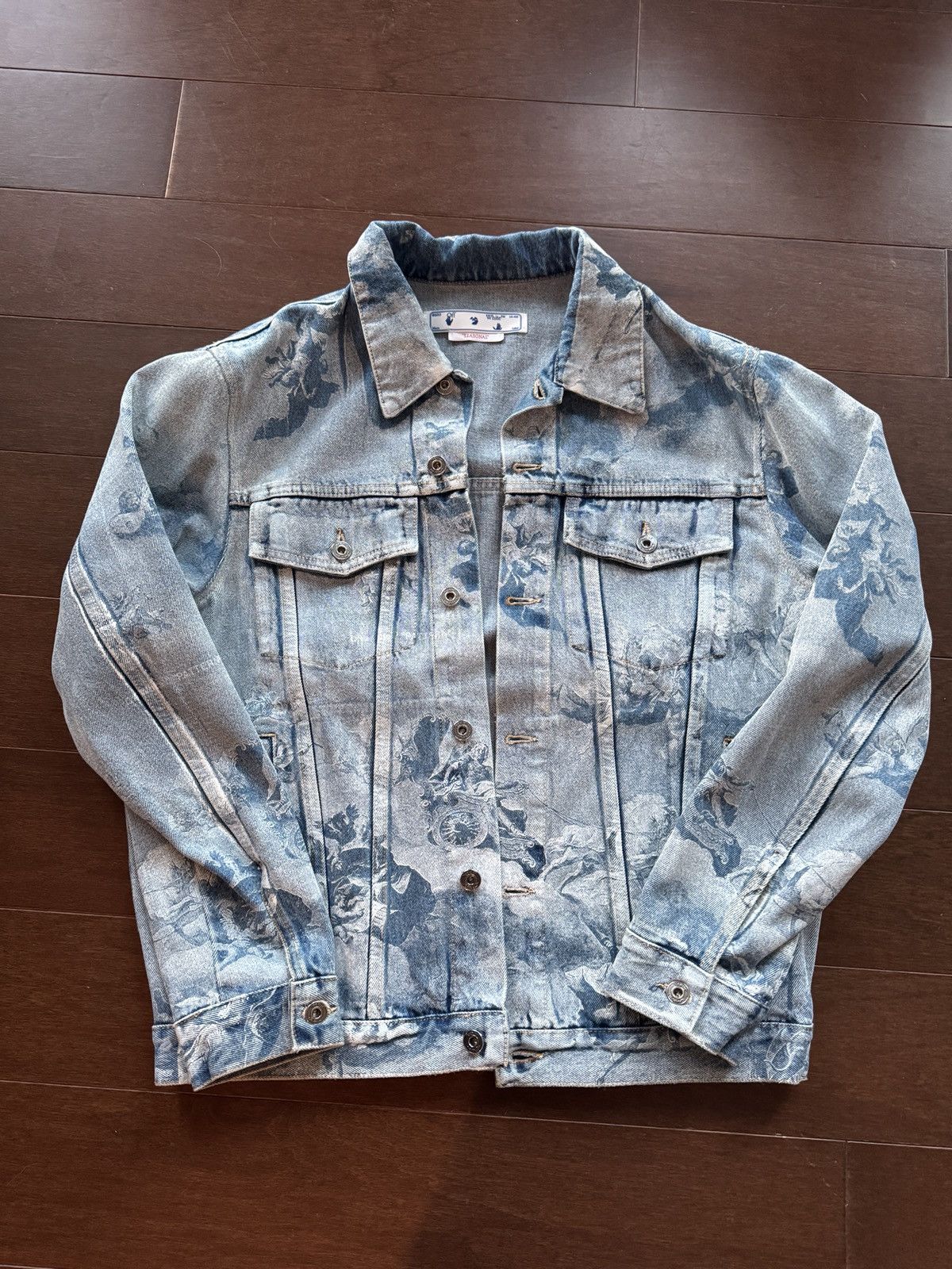 Off-White Off white Angel denim jacket M Size US M / EU 48-50 / 2 - 1 Thumbnail