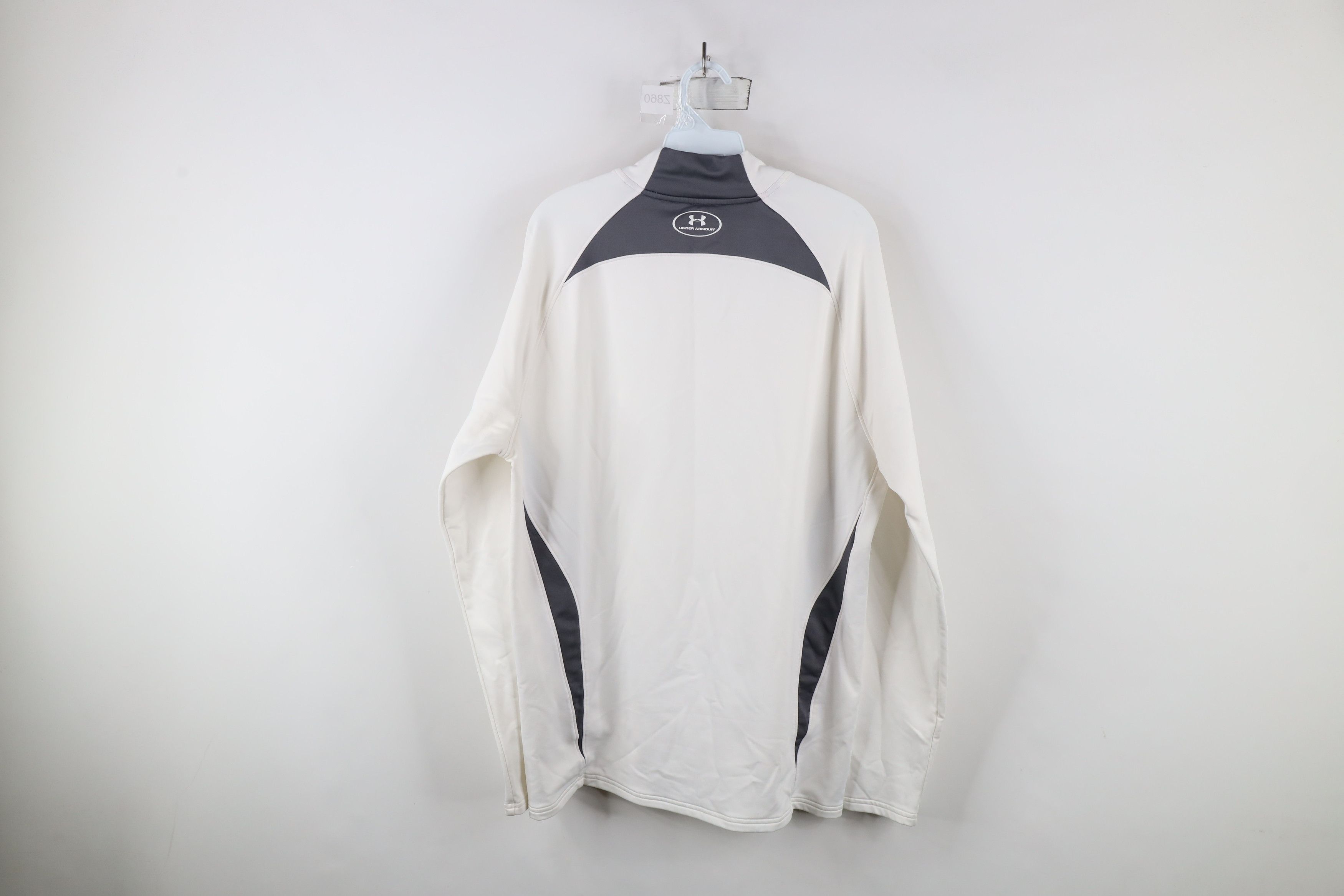 Under Armour × Vintage Under Armour Fitted Training Mock Neck Long Sleeve T-Shirt Size US XXL / EU 58 / 5 - 12 Thumbnail