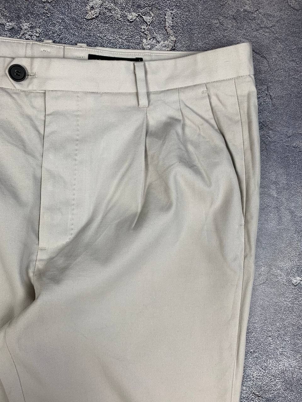 Allsaints AllSaints Men’s Trousers Beige Size 32 Cotton Wool Blend Size US 32 / EU 48 - 6 Thumbnail