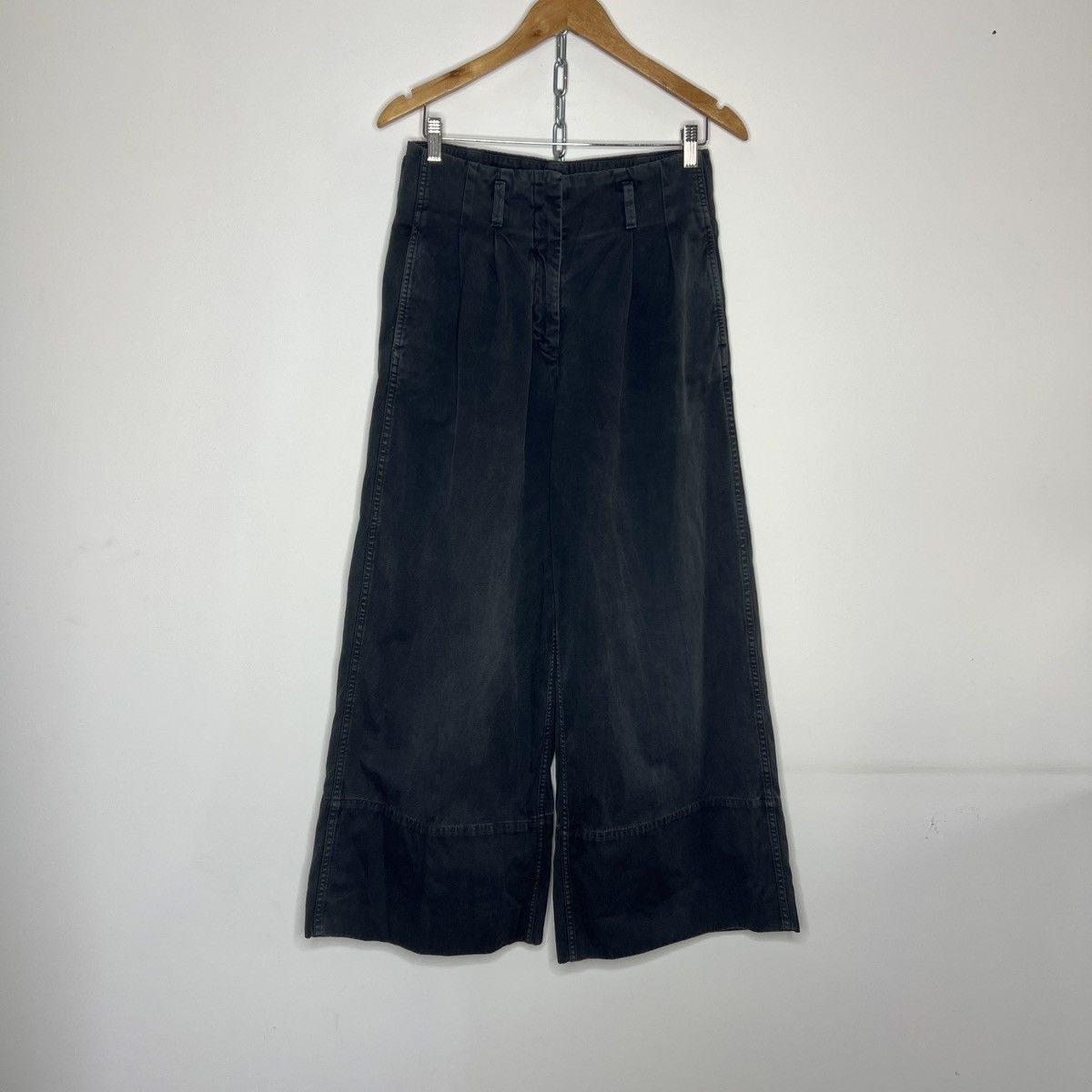 Designer × SOFIE D'HOORE × Vintage Vintage Black Baggy Trousers Size 26" / US 2 / IT 38 - 1 Thumbnail