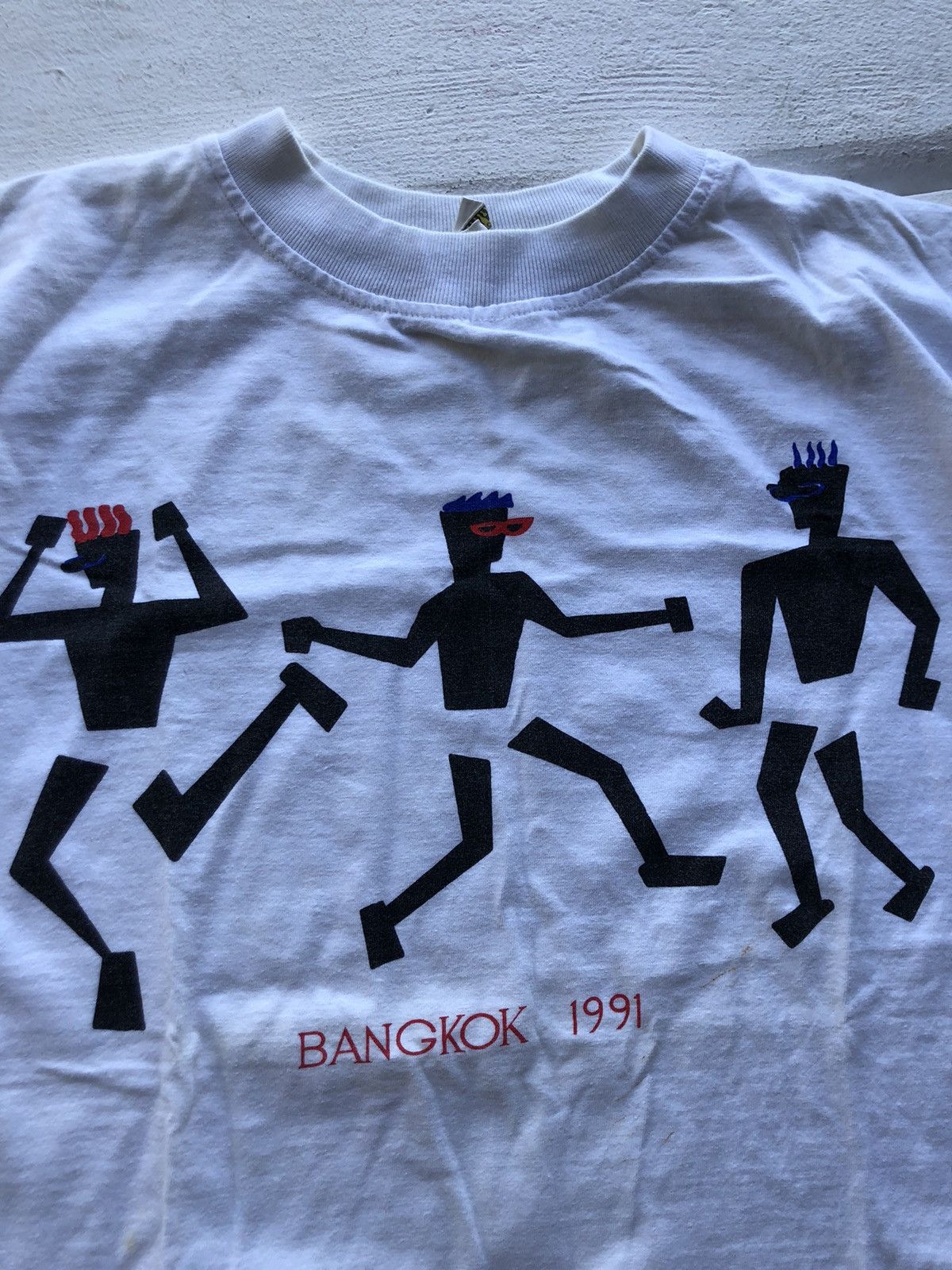 Vintage Very Rare Vintage Bangkok 1991 Single stitch Size US L / EU 52-54 / 3 - 2 Thumbnail