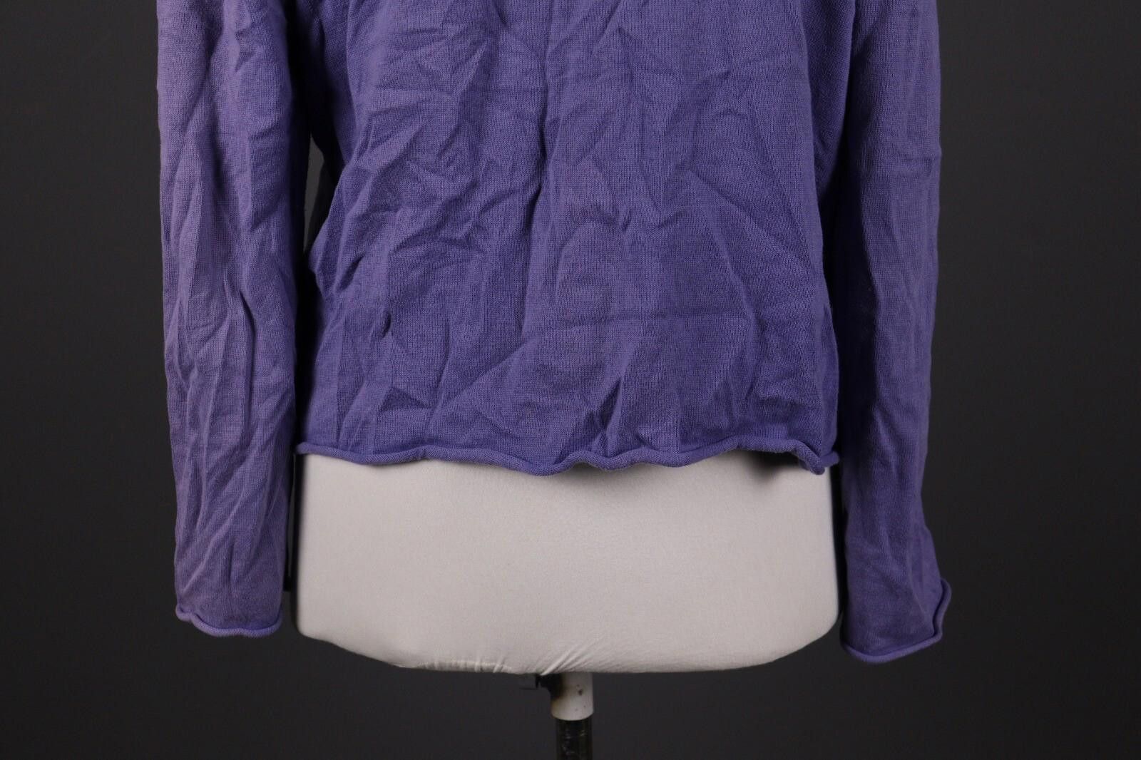 Designer Gudrun Sjoden Blue Knit Cardigan Sweater Size L Size L / US 10 / IT 46 - 8 Thumbnail