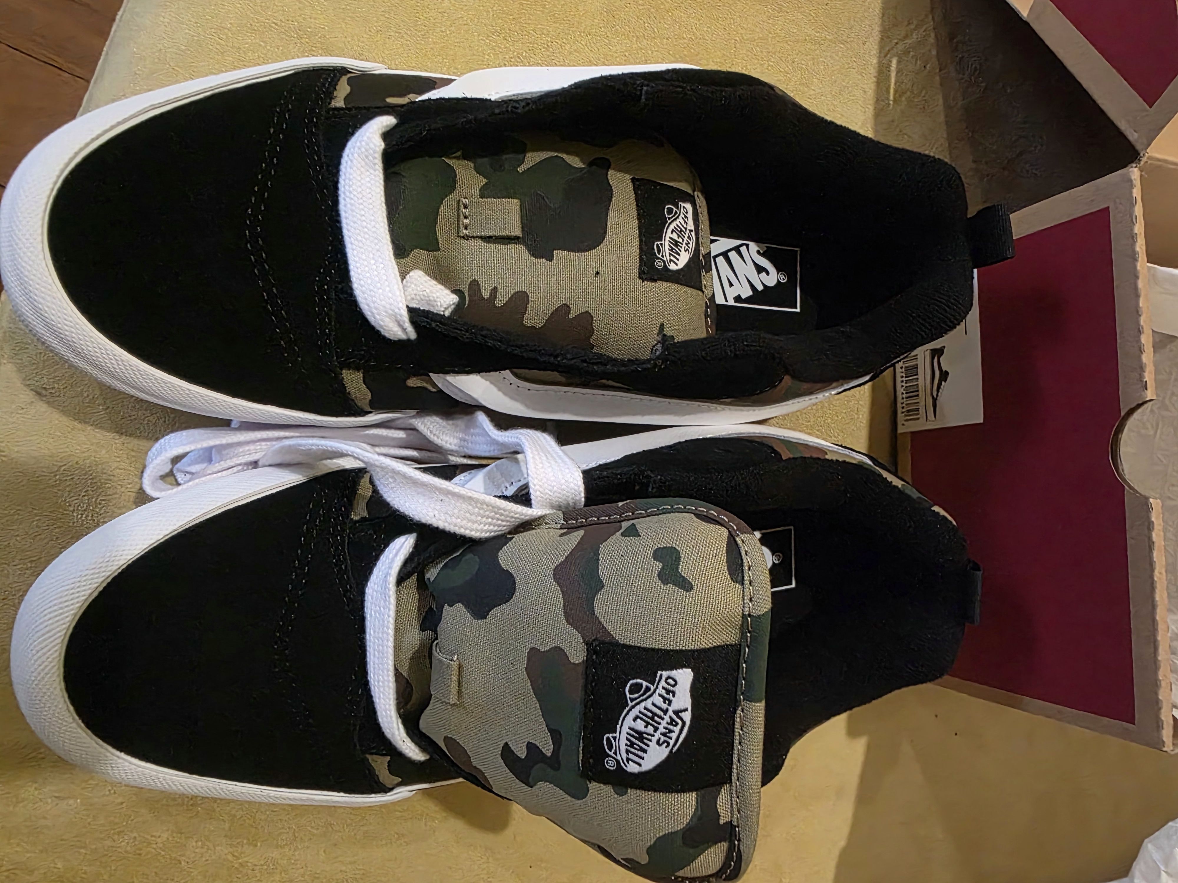 Vans Vans Knu Skool in the "Camo Black/Green" Size US 9 / EU 42 - 4 Thumbnail