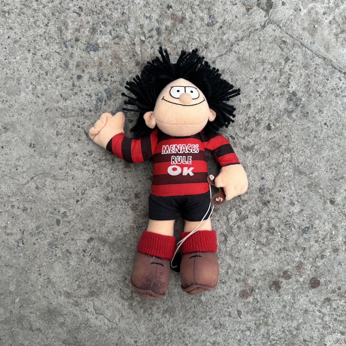 Cartoon Network × Other Vintage Toys 1988 Dennis The Menace Beano Plush Doll Size ONE SIZE - 1 Thumbnail