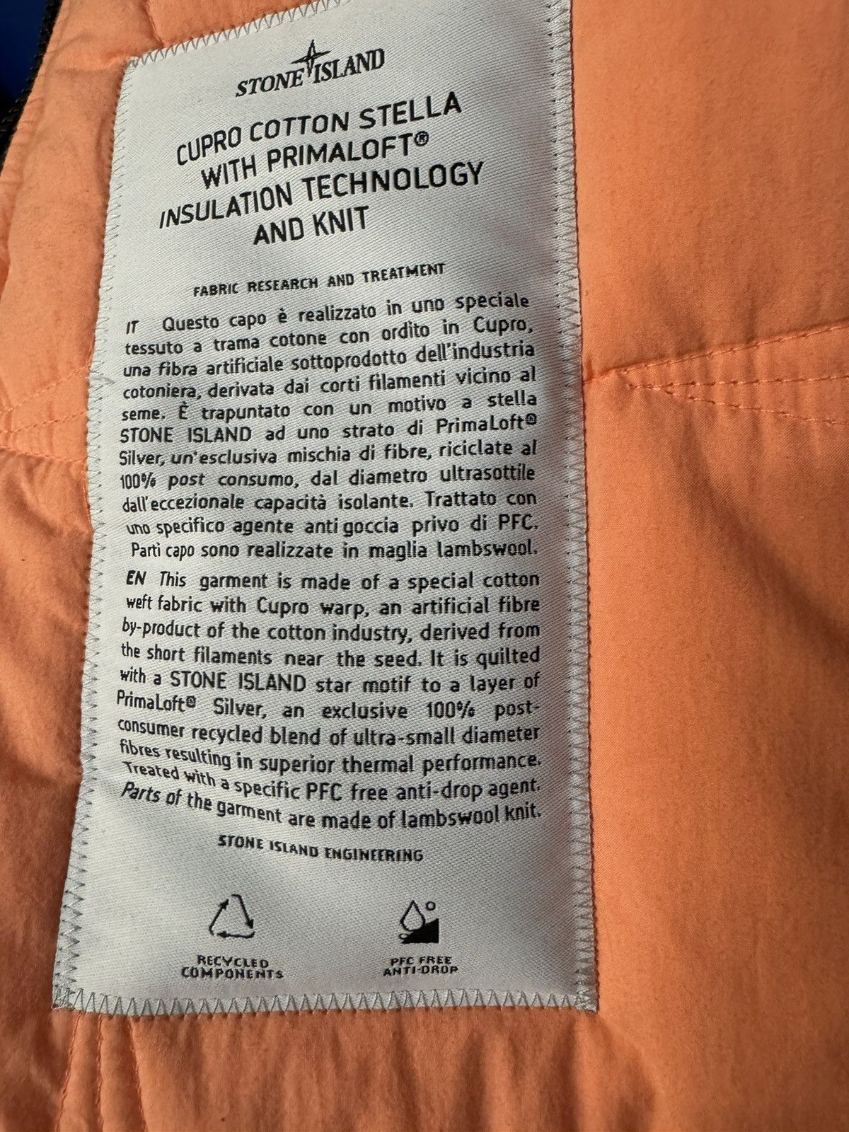 Stone Island Stone Island Insulation Jacket Size US L / EU 52-54 / 3 - 14 Thumbnail