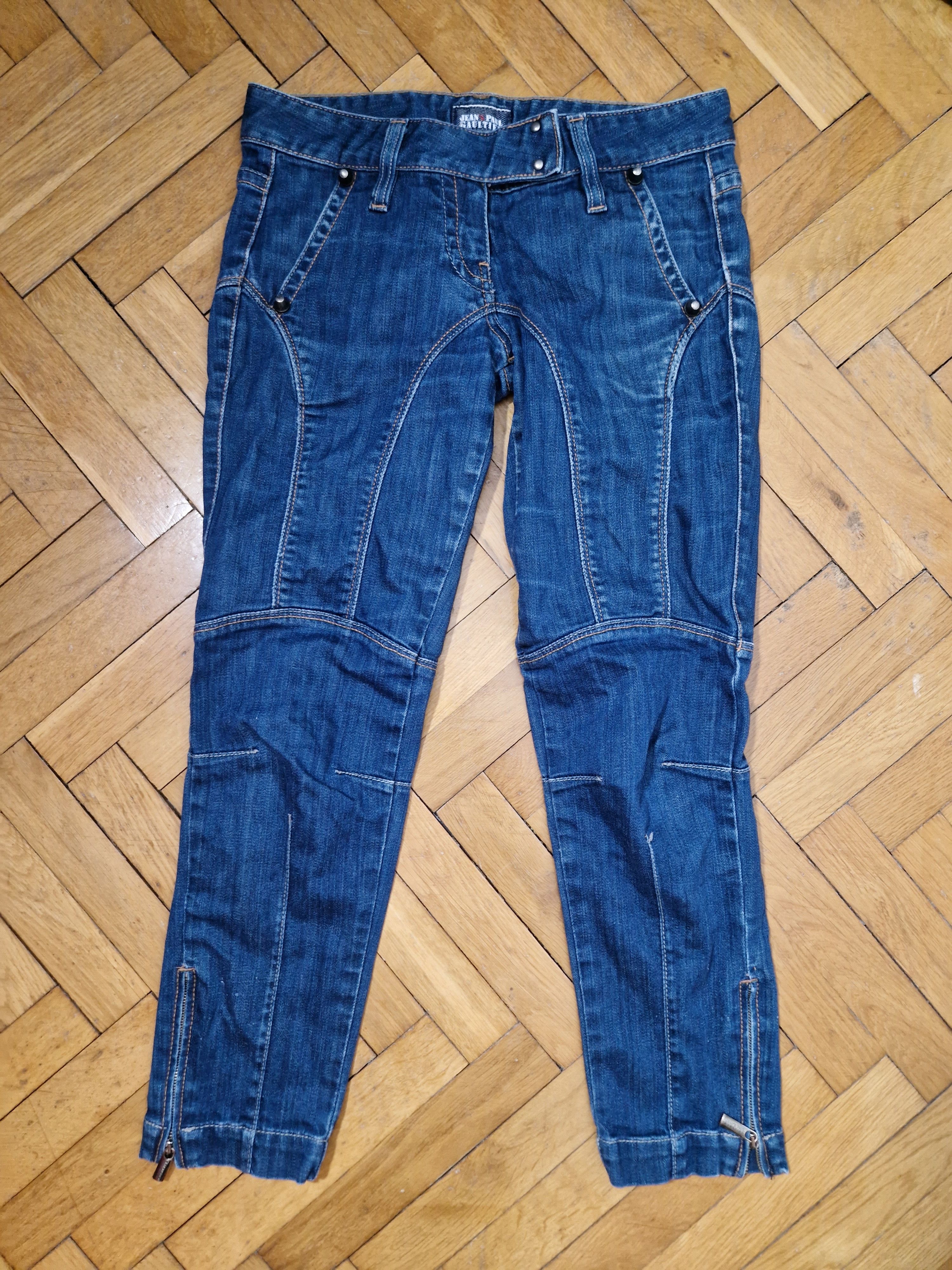 Jean Paul Gaultier Jean Paul Gaultier vintage denim pants jeans Size 25" / US 0 / IT 36 - 1 Thumbnail