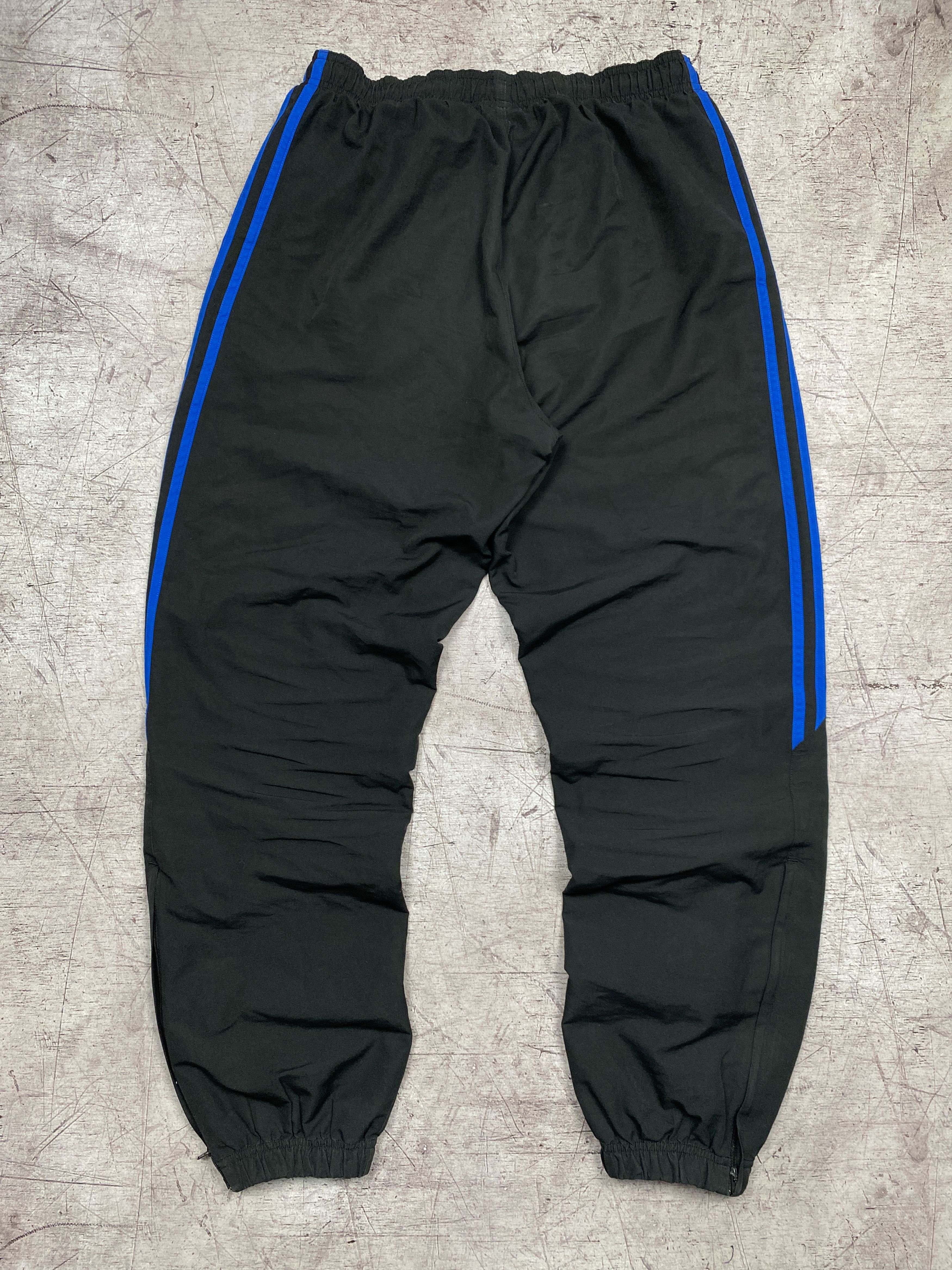Adidas × Vintage Adidas Vintage Mens Nylon Track Pants Drill Y2K Size US 30 / EU 46 - 7 Thumbnail