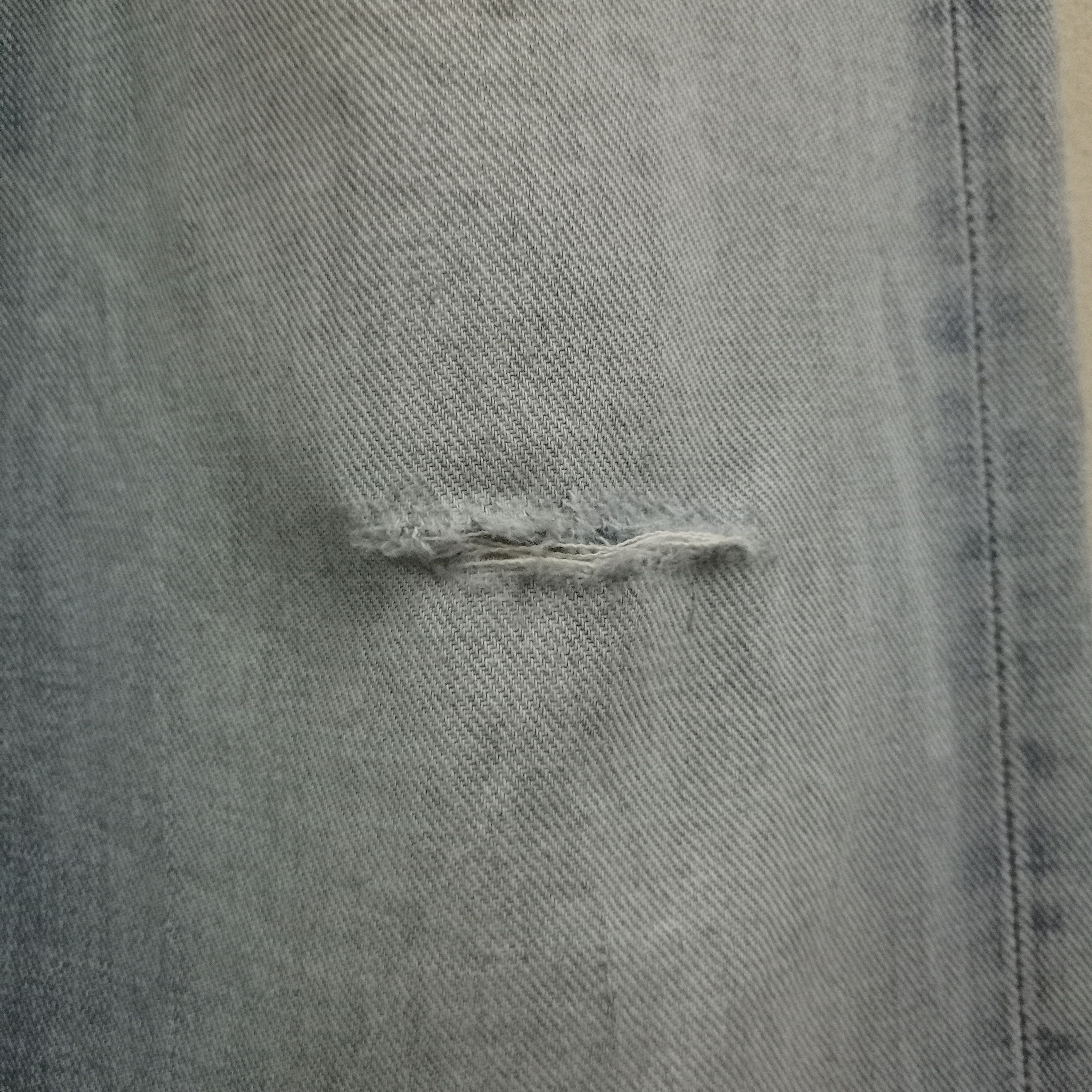 Lee Vintage 50s Lee Riders Selvedge Distressed Baggy Jeans Size US 30 / EU 46 - 7 Thumbnail
