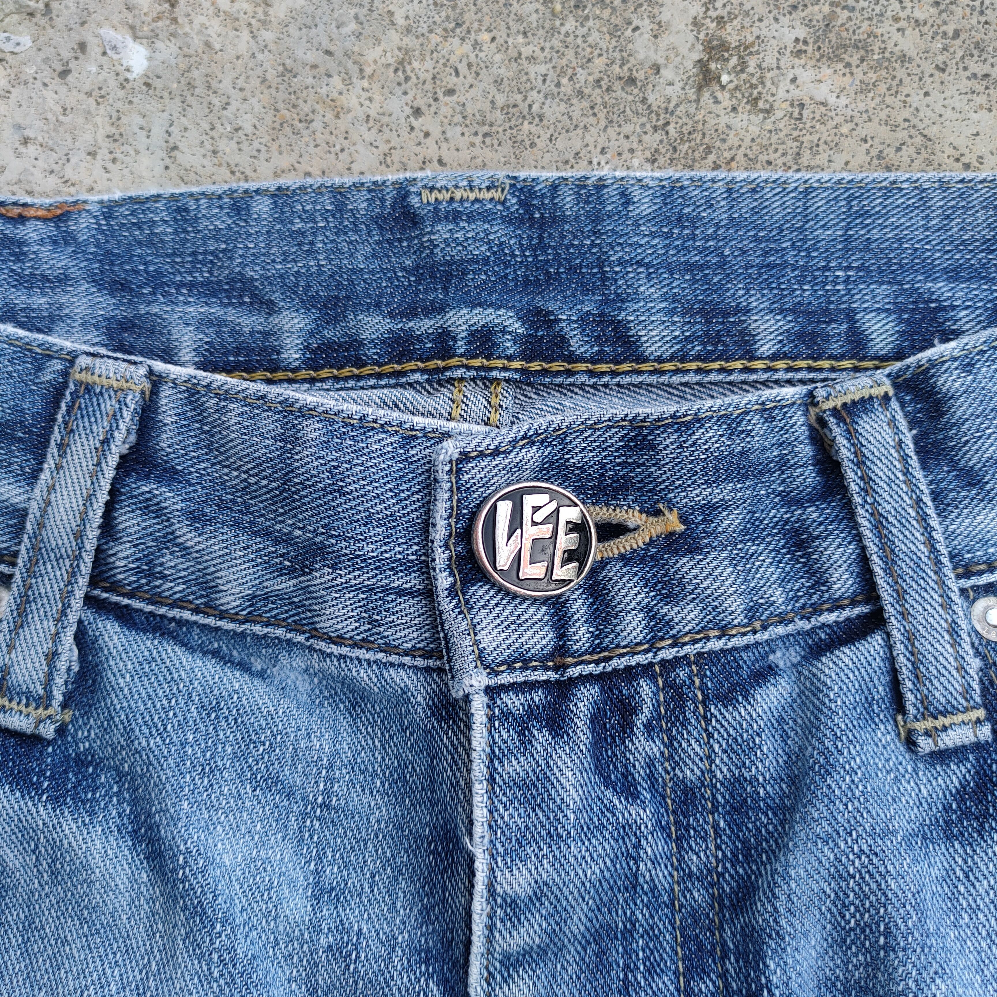 Lee Vintage Lee bootcut ripped faded jeans denim pants Size US 32 / EU 48 - 8 Thumbnail
