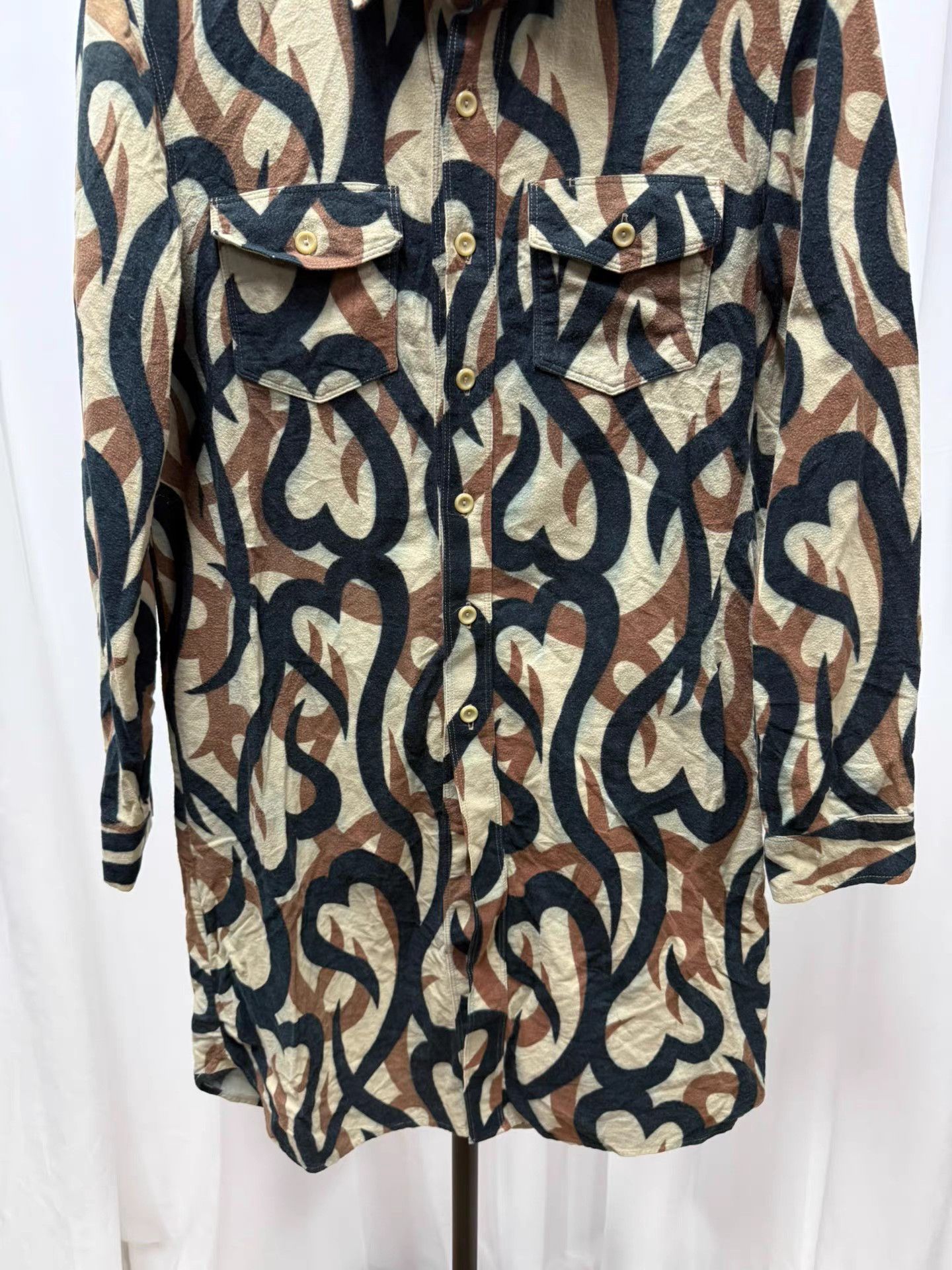 Number (N)ine Number (N)ine 04AW Thorn Pocket Shirt K20 Size US M / EU 48-50 / 2 - 3 Thumbnail