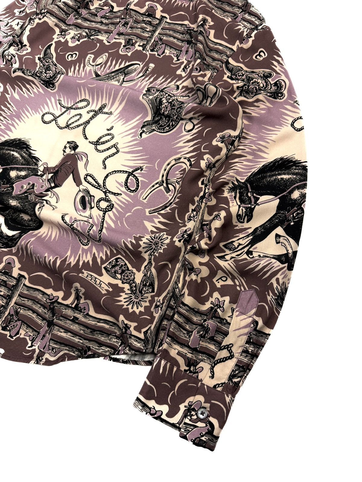 Paul Smith Paul Smith Wild West Rodeo Cowboy All Over Print Italy Size US M / EU 48-50 / 2 - 10 Thumbnail