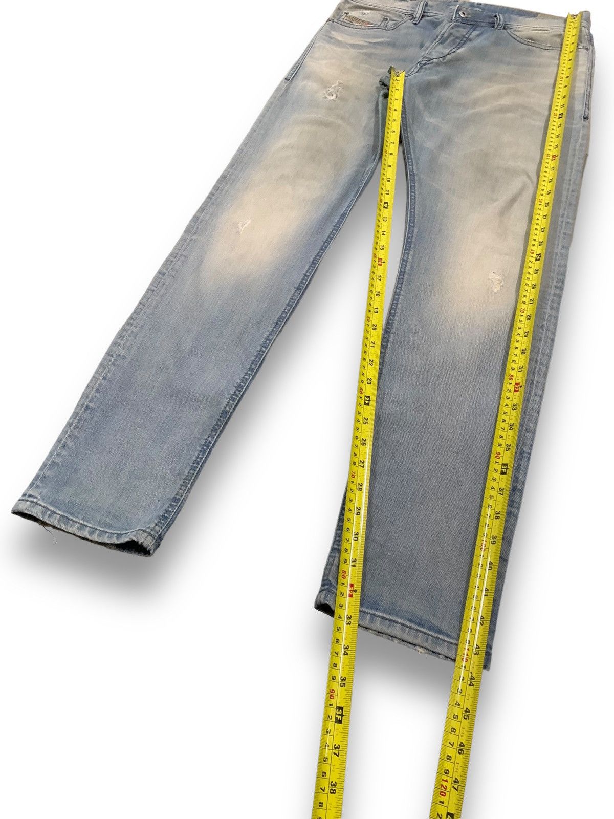 Diesel Vintage Diesel Industry Tepphar Mud Wash Ripped Grunge Jeans Size US 32 / EU 48 - 15 Thumbnail