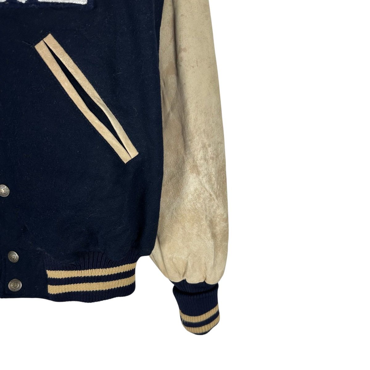 Japanese Brand SUNTORY BOSS COFFEE VARSITY JACKET Size US L / EU 52-54 / 3 - 5 Thumbnail