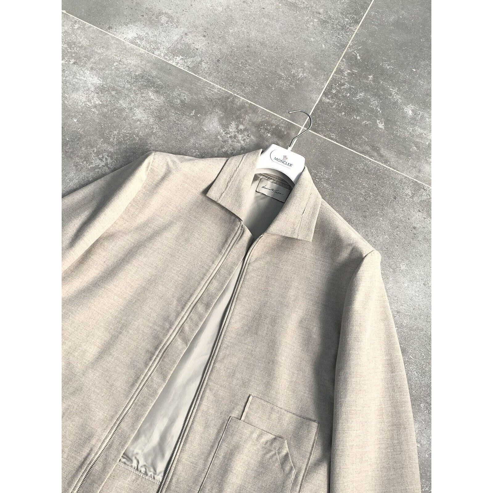Designer × Japanese Brand × NE.SENSE NE.SENSE NECESSITY SENSE Tweed Wool Chore Bomber Jacket SZ S Size US S / EU 44-46 / 1 - 12 Thumbnail